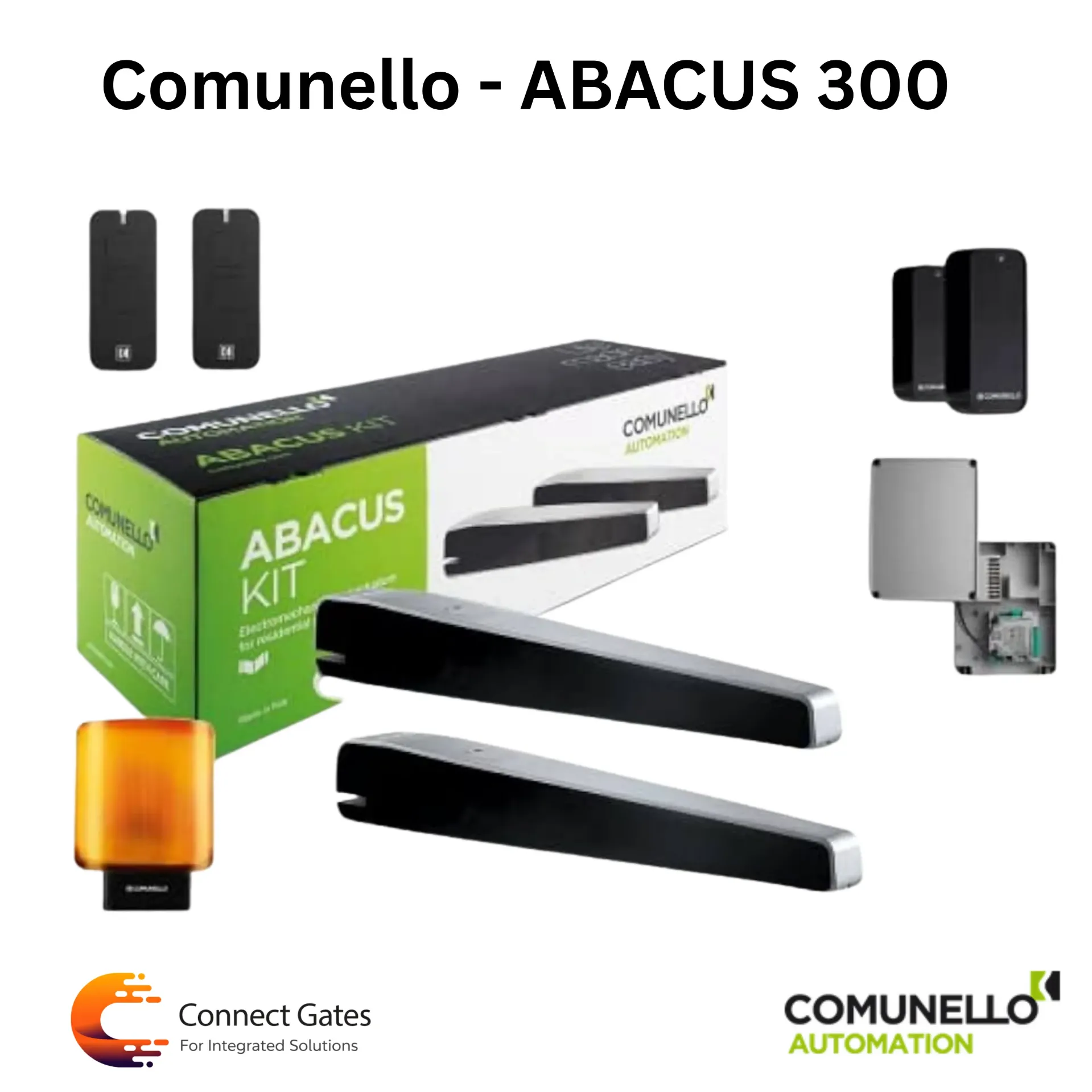 [ABACUS 300] Comunello ABACUS 300 – Linear Swing Gate Operator for Gates up to 3m / 300kg