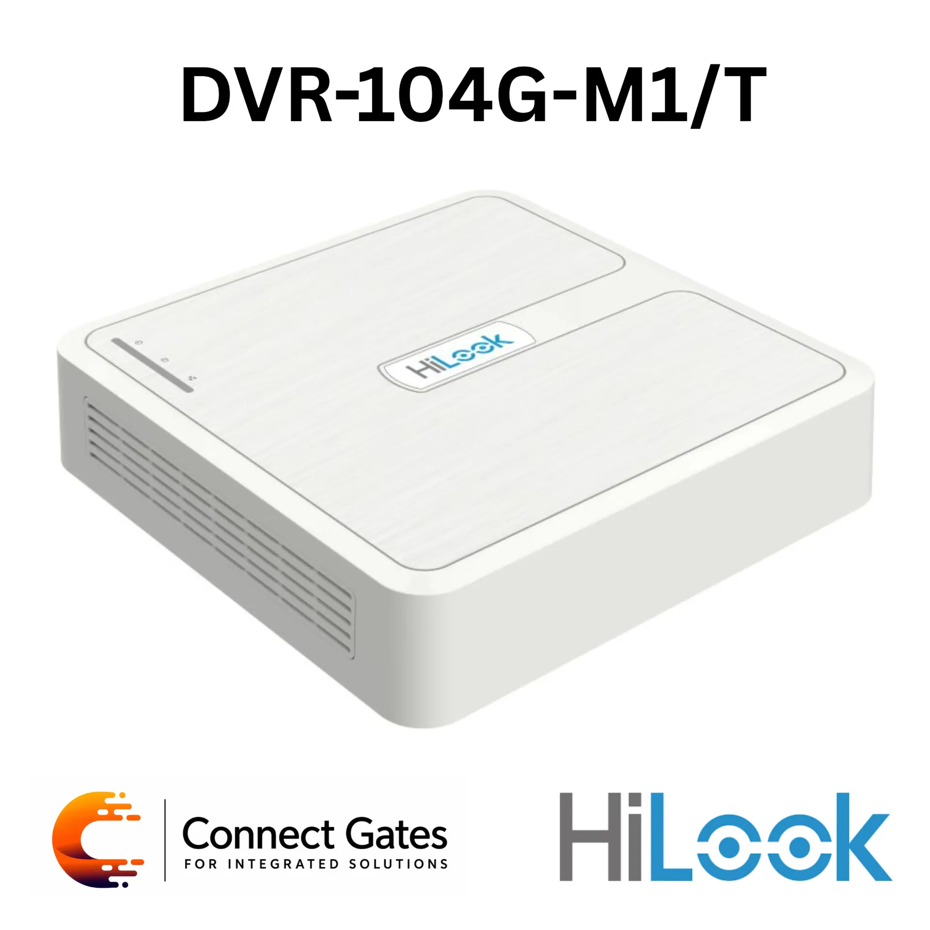 [DVR-104G-M1/T] HiLook DVR-104G-M1/T – 4-Channel 1080p Lite Turbo HD DVR with H.265+ & Motion Detection 2.0