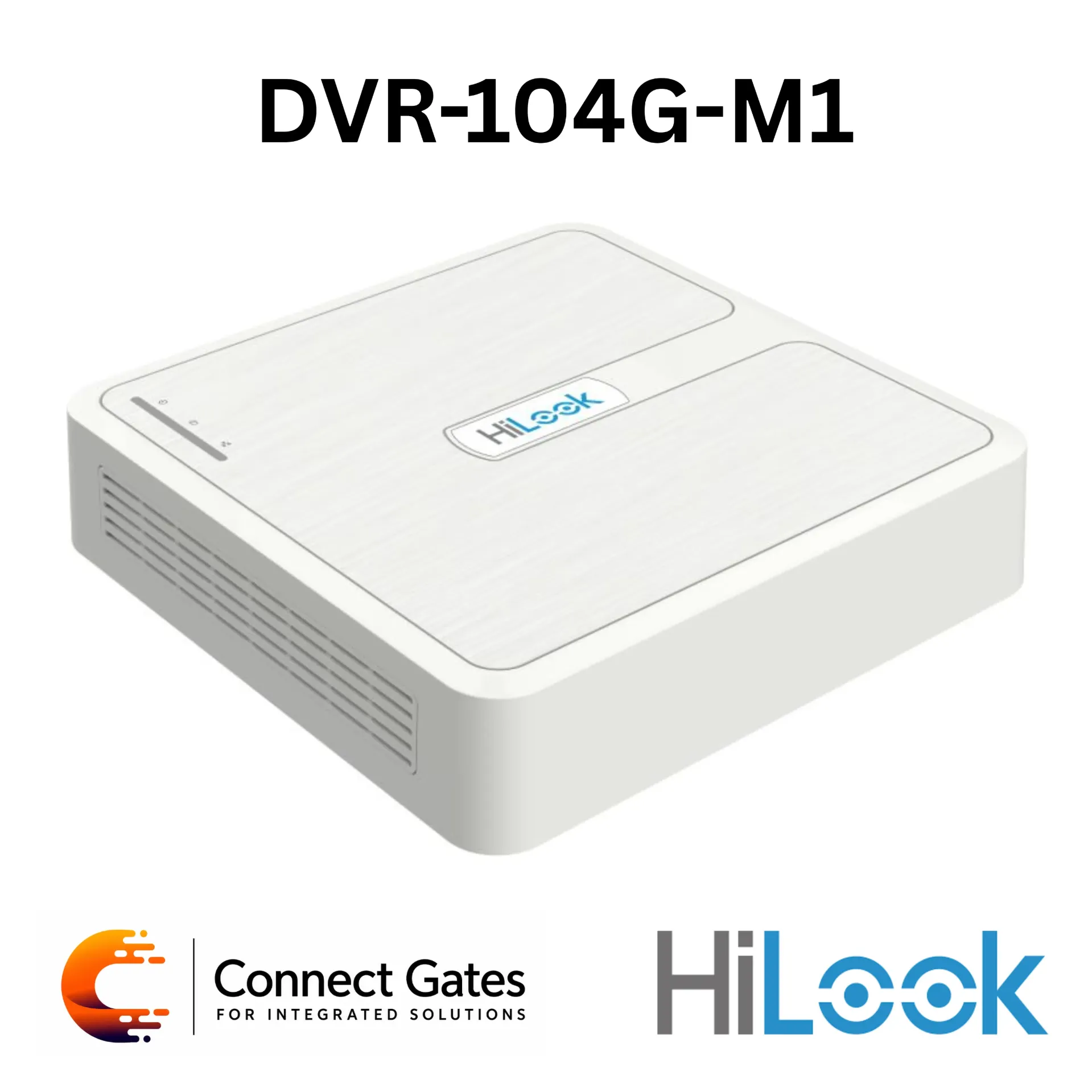 [DVR-104G-M1] HiLook DVR-104G-M1 – 4-Channel 1080p Lite Turbo HD DVR with H.265+ & Motion Detection 2.0