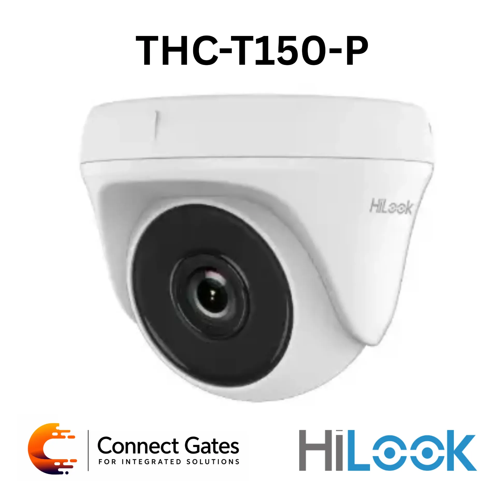 [THC-T150-P] HiLook THC-T150-P – 5MP IR Fixed Turret Turbo HD Camera with 4-in-1 Video Output