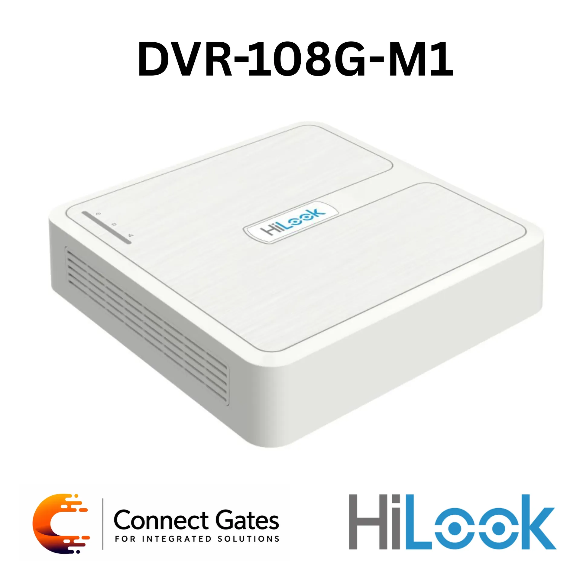 [DVR-108G-M1] HiLook DVR-108G-M1 – 8-Channel 1080p Lite Turbo HD DVR with H.265+ & Motion Detection 2.0