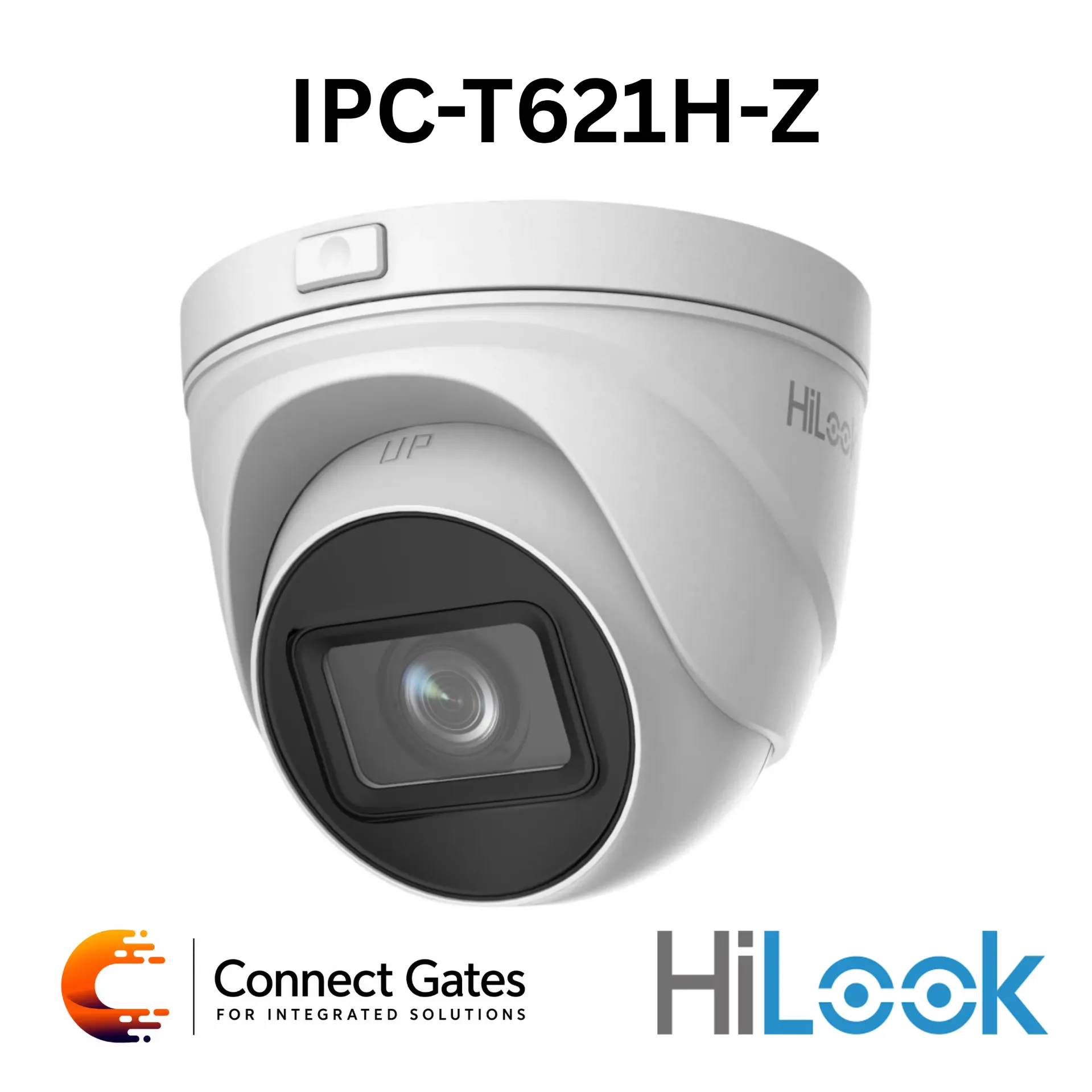 [IPC-T621H-Z] HiLook IPC-T621H-Z – 2MP IR Motorized Varifocal Turret Network Camera with DWDR