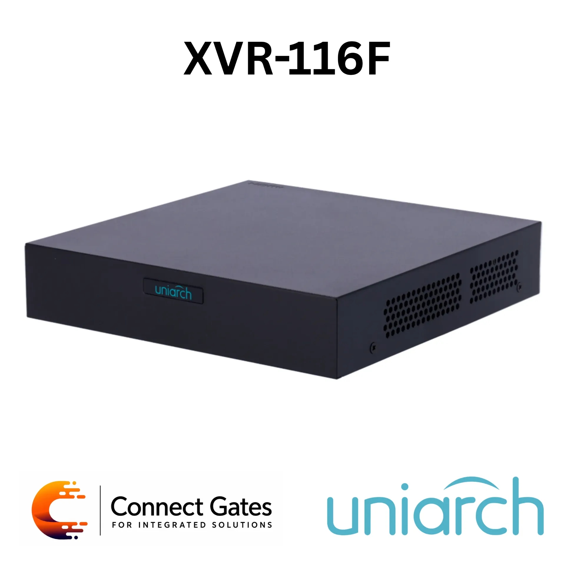 [XVR-116F] Uniarch XVR-116F 16CH 5-in-1 Hybrid XVR – 2MP Analog, 8MP IP, 24Mbps, HDMI/VGA, 1 SATA HDD.
