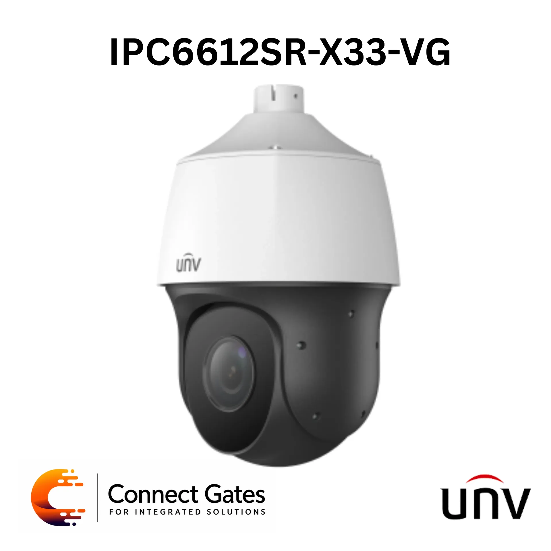 [IPC6612SR-X33-VG] Uniview IPC6612SR-X33-VG – 2MP 33X LightHunter Network PTZ Dome Camera