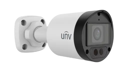 Uniview 2MP LightHunter HD IR Fixed Mini Bullet Analog Camera Built-in Mic