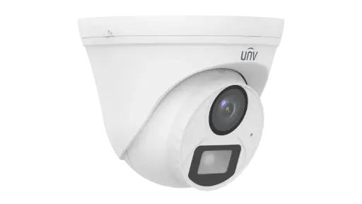 Uniview 5MP ColorHunter Fixed Warm Light Turret Analog Camera Built-in Mic