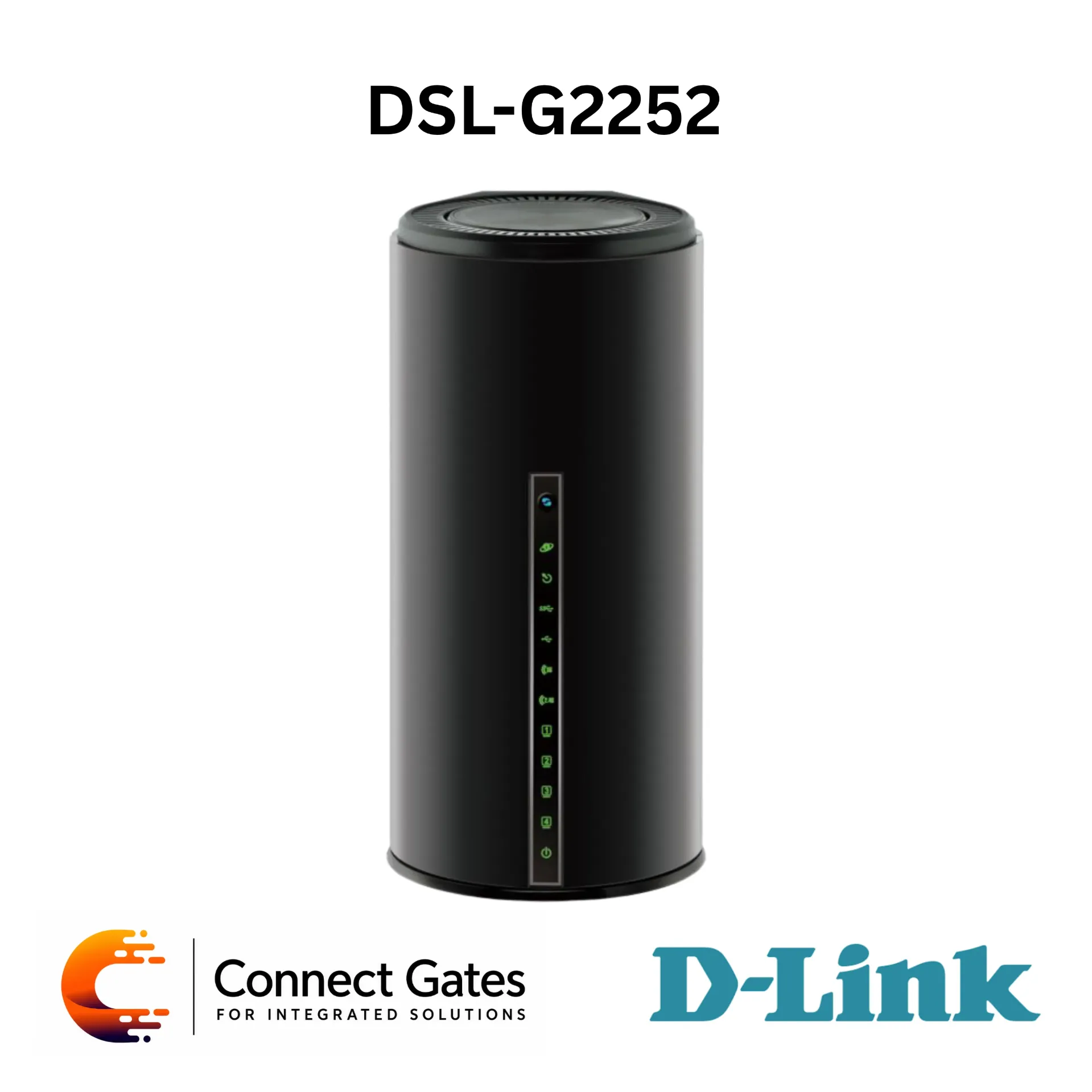 [DSL-G2252] D-Link DSL-G2252 v.T1 – VDSL2 N300 Wireless IAD Router with 4 Fast Ethernet LAN Ports, Gigabit WAN, USB 2.0 & FXS Port