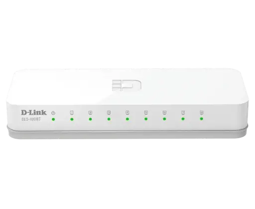 D-Link 8-Port 10/100 Mbps Fast Ethernet Unmanaged Switch