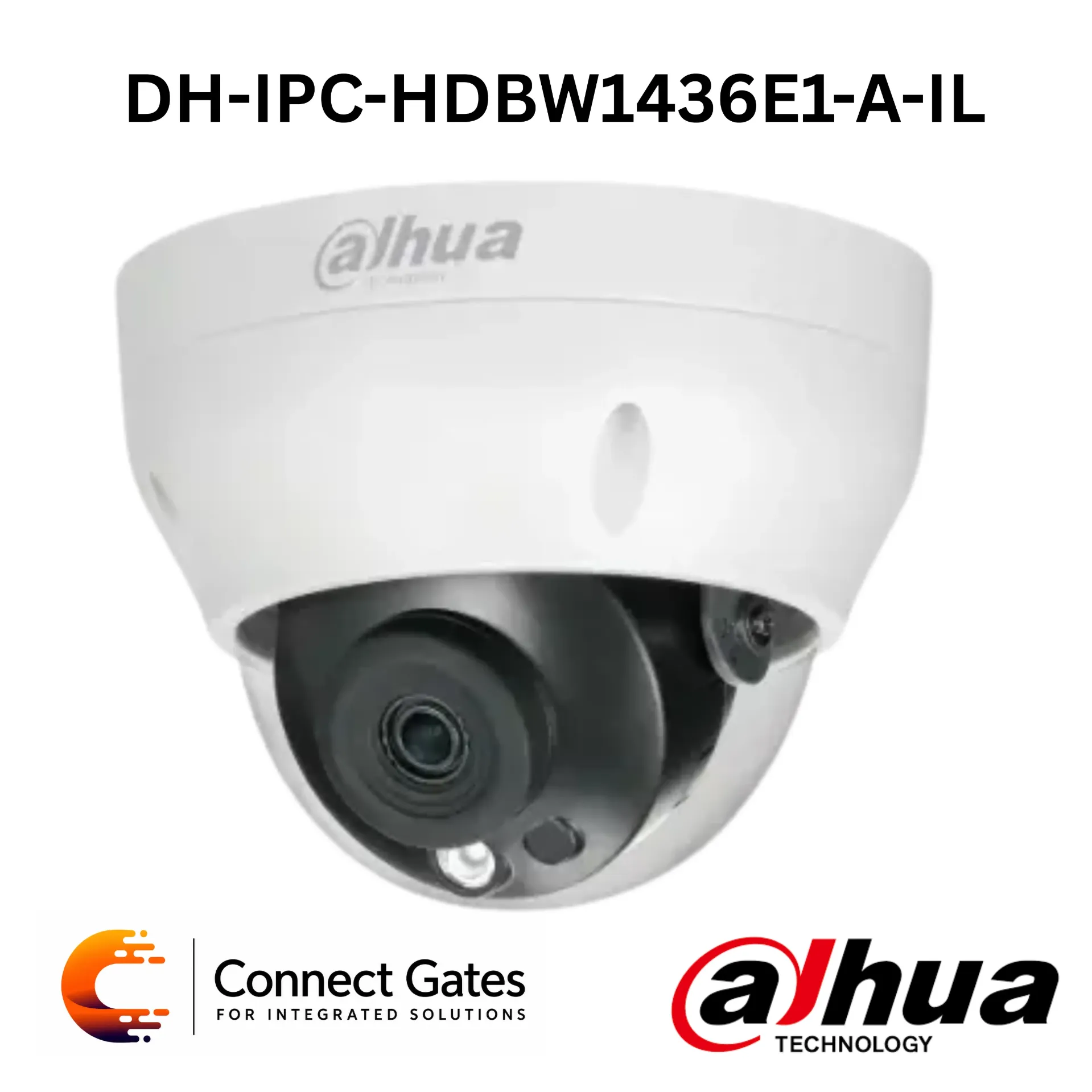 [DH-IPC-HDBW1436E1-A-IL] Dahua DH-IPC-HDBW-AL – 5MP IR Vari-focal Dome WizMind Network Camera with AI, ePoE & 40m IR