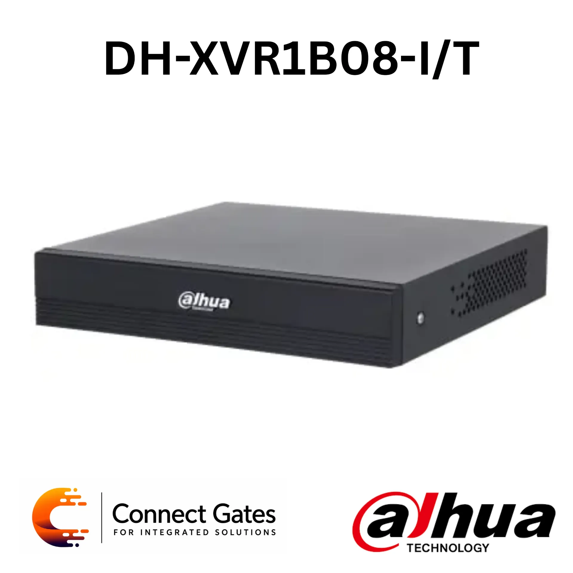 [DH-XVR1B08-I/T] Dahua DH-XVR1B08-I/T – 8CH Penta-brid 1080N/720P Cooper 1U 1HDD WizSense Digital Video Recorder