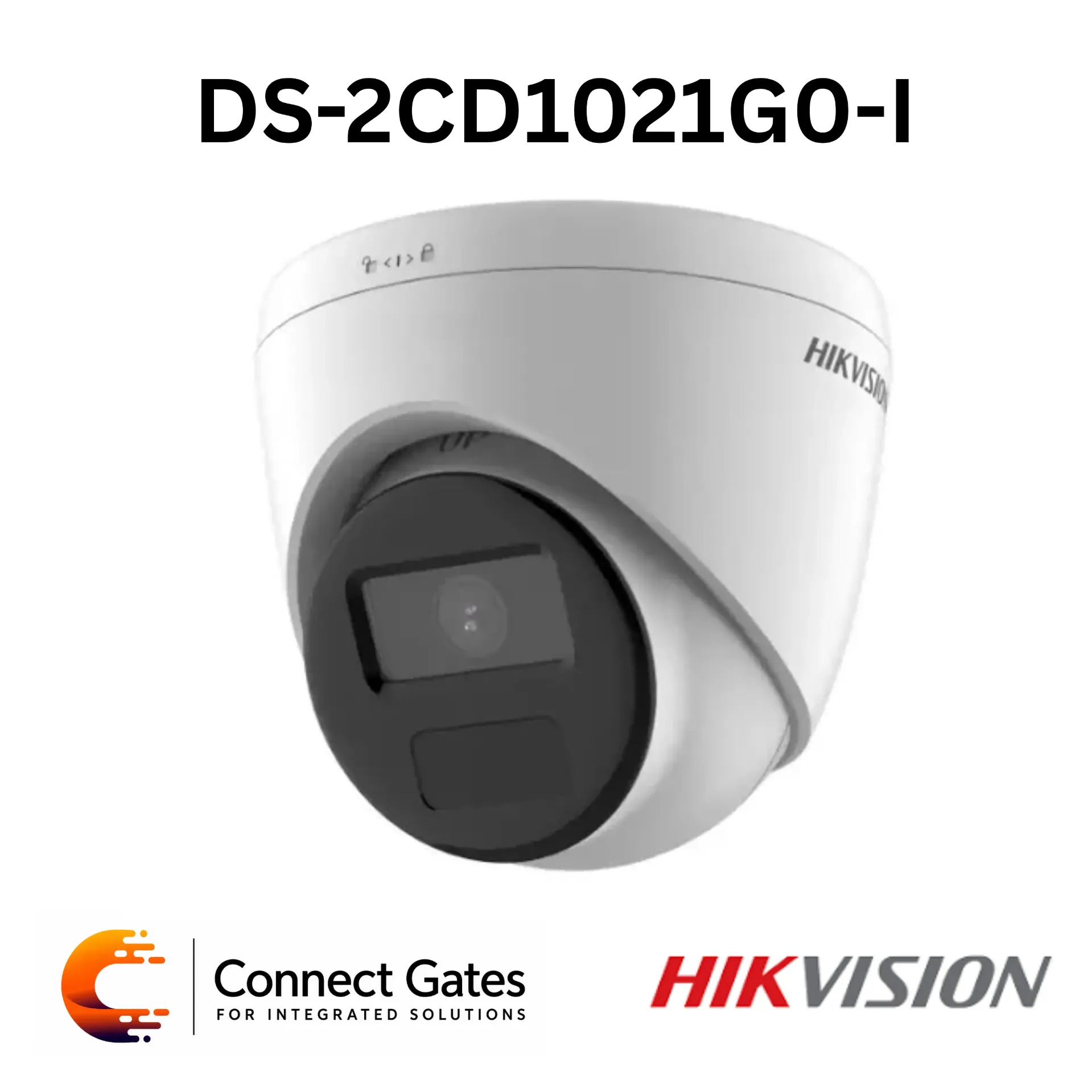 Hikvision DS-2CD1321G0-I – 2MP Fixed Turret Network Camera with 20m IR, PoE & IP67