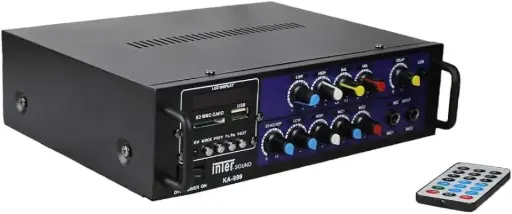 Inter Sound Amplifier Black 999 60W