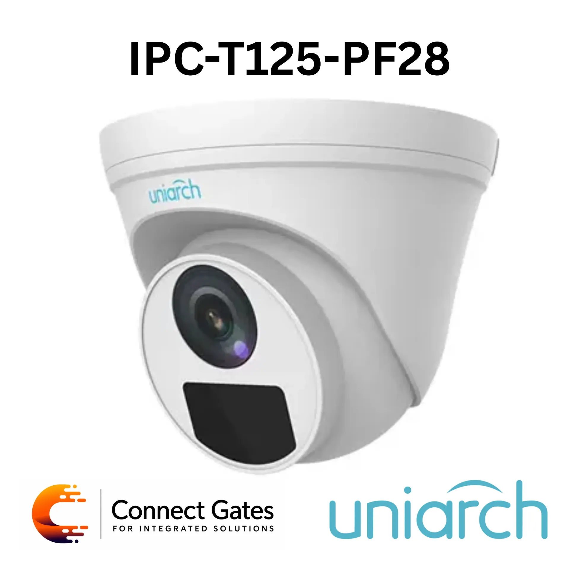 [IPC-T125-PF28] Uniarch IPC-T125-PF28 – 5MP Fixed Dome Network Camera