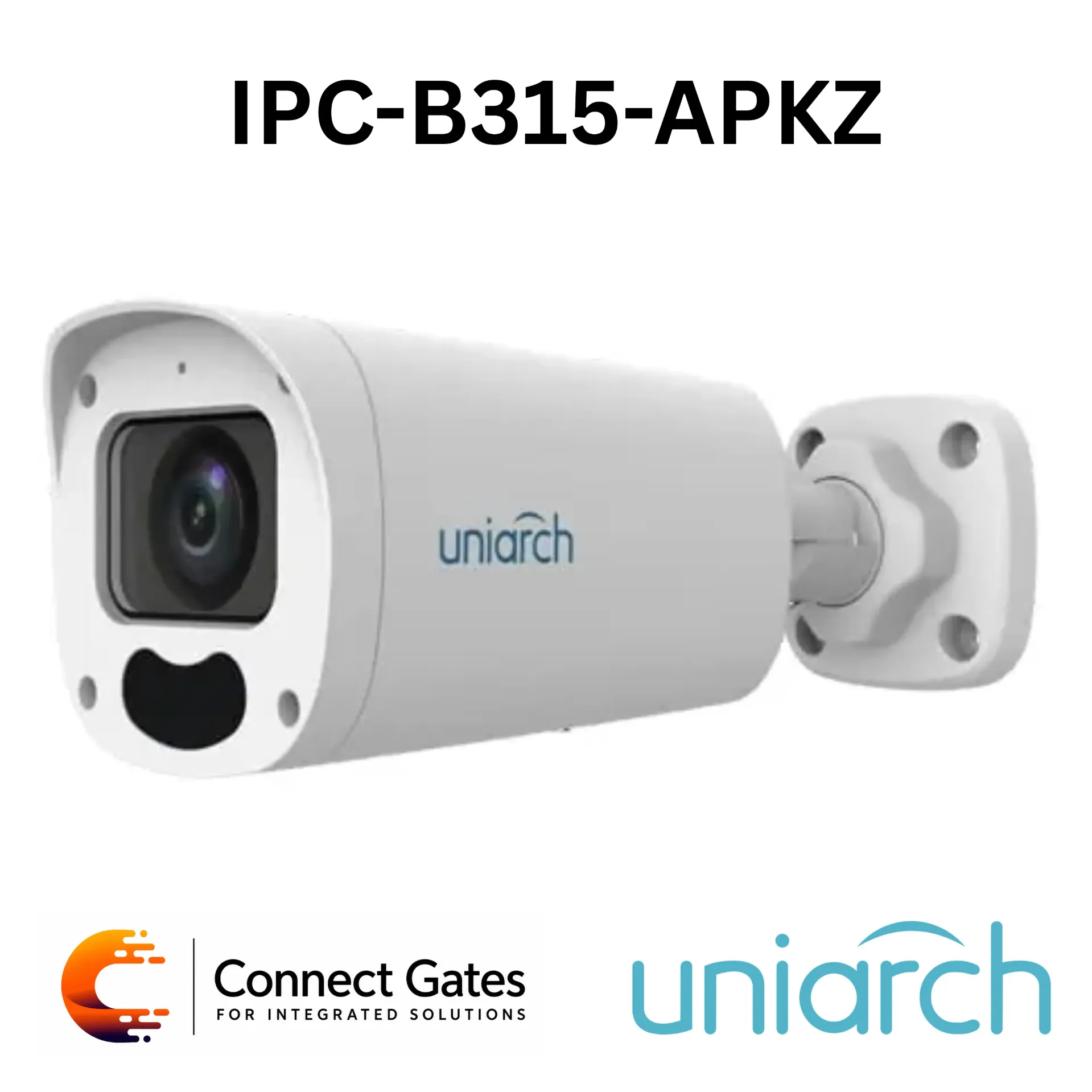 [IPC-B315-APKZ] Uniarch IPC-B315-APKZ – 5MP Bullet IP Camera