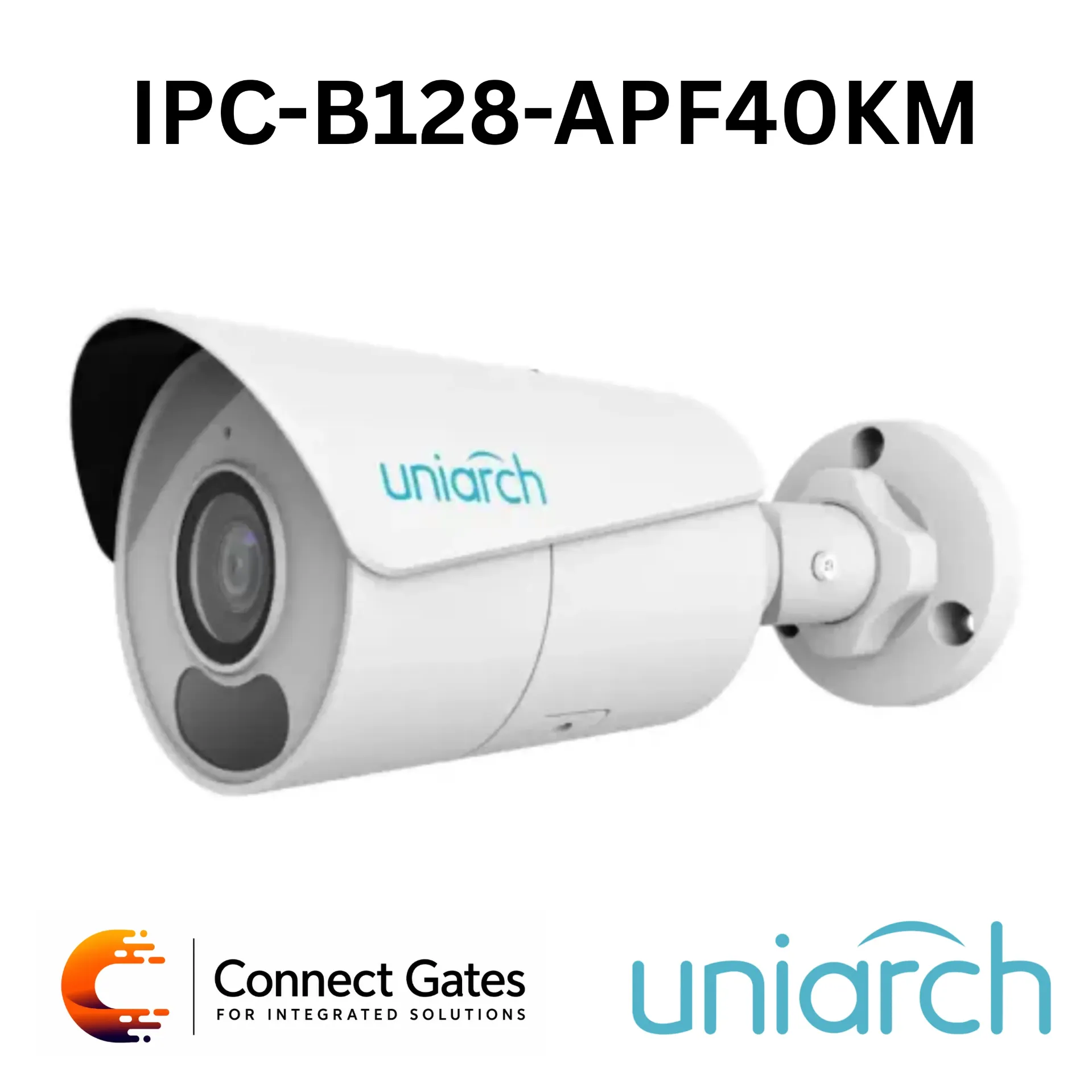[IPC-B128-APF40KM] Uniarch IPC-B128-APF40KM – 8MP Mini Fixed Bullet Network Camera