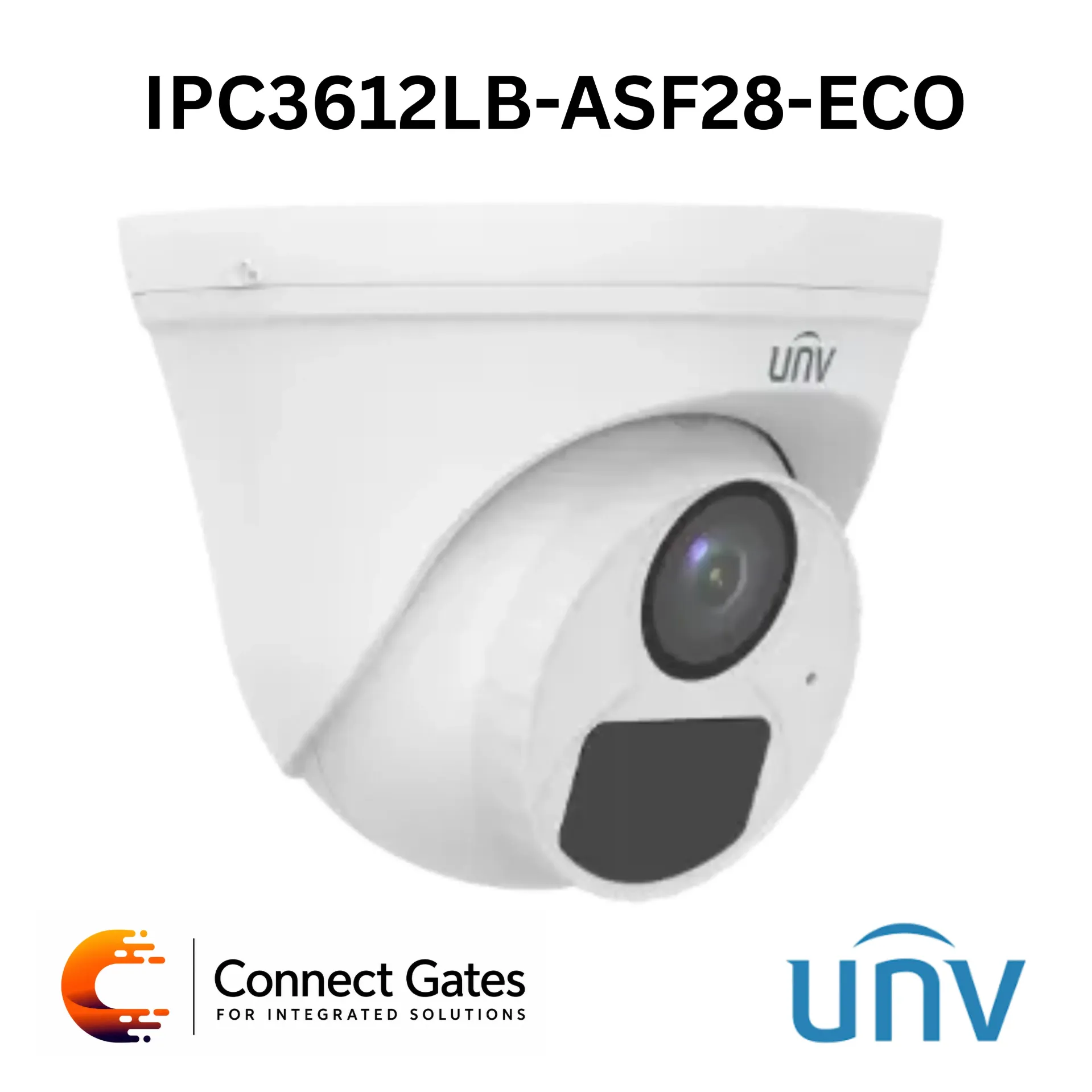 [IPC3612LB-ASF28-ECO] Uniview IPC3612LB-ASF28-ECO – 2MP Fixed Eyeball Network Camera