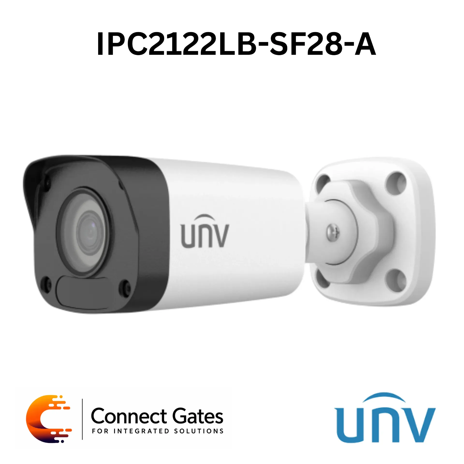 [IPC2122LB-SF40K-A] UNV IPC2122LB-SF28-A – 2MP IP Bullet Camera, IR 30m, IP67