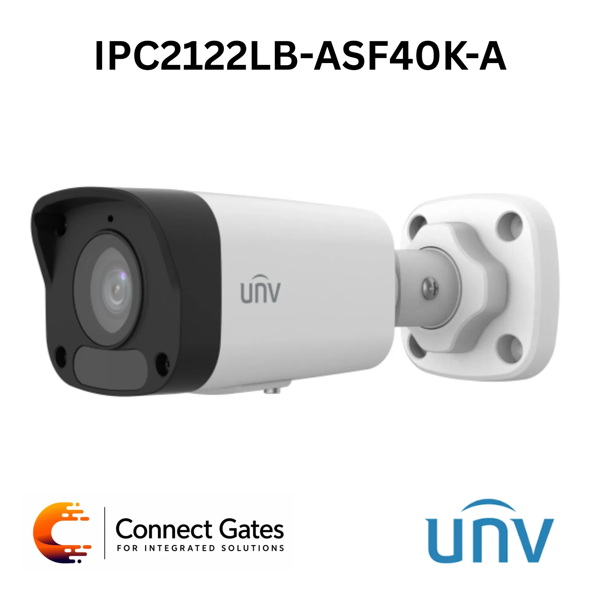 [IPC2122LB-ASF40K-A] Uniview IPC2122LB-ASF40K-A – 2MP Fixed IR Bullet Network Camera
