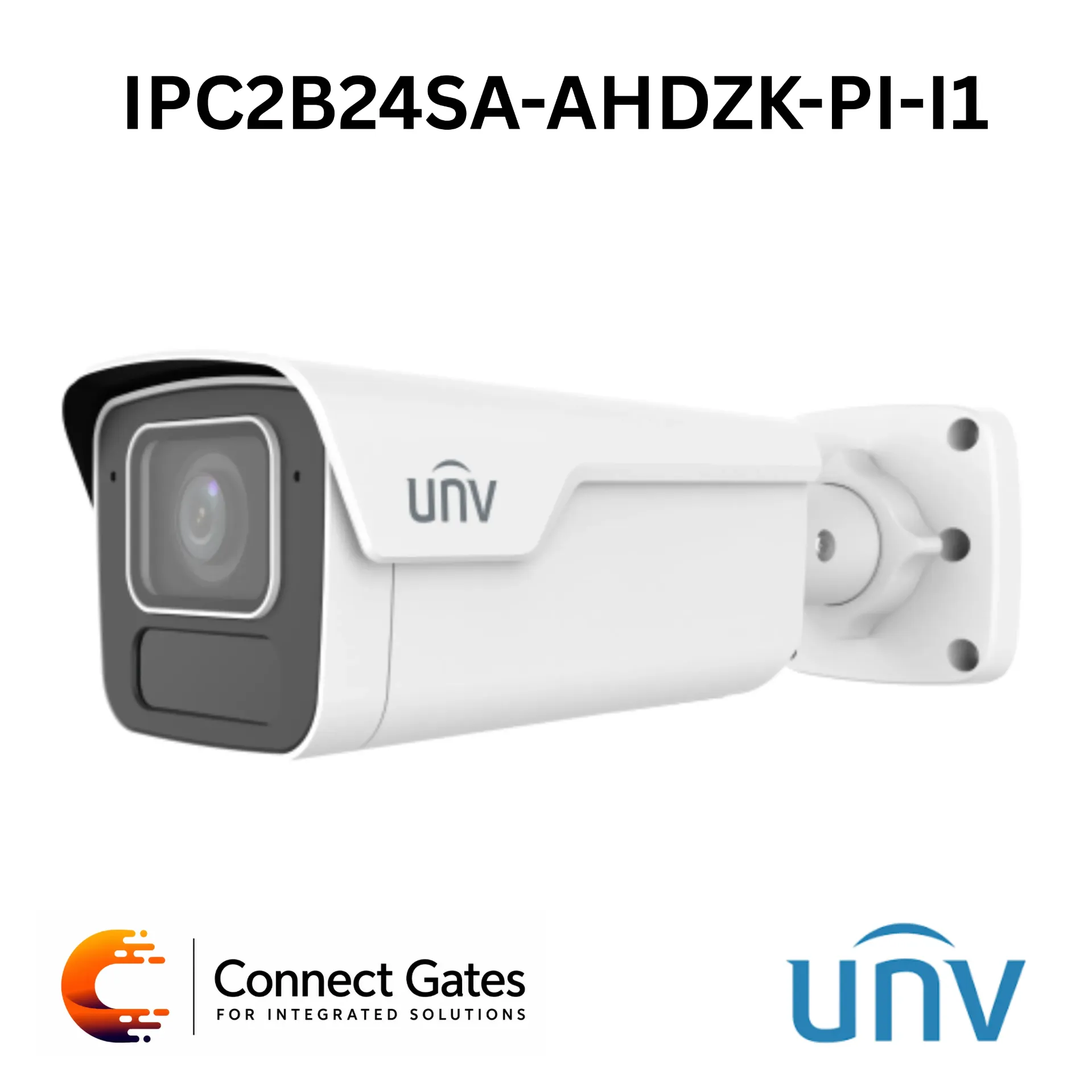[IPC2B24SA-AHDZK-PI-I1] Uniview IPC2B24SA-AHDZK-PI-I1 – 4MP WDR LightHunter IR Network Bullet Camera