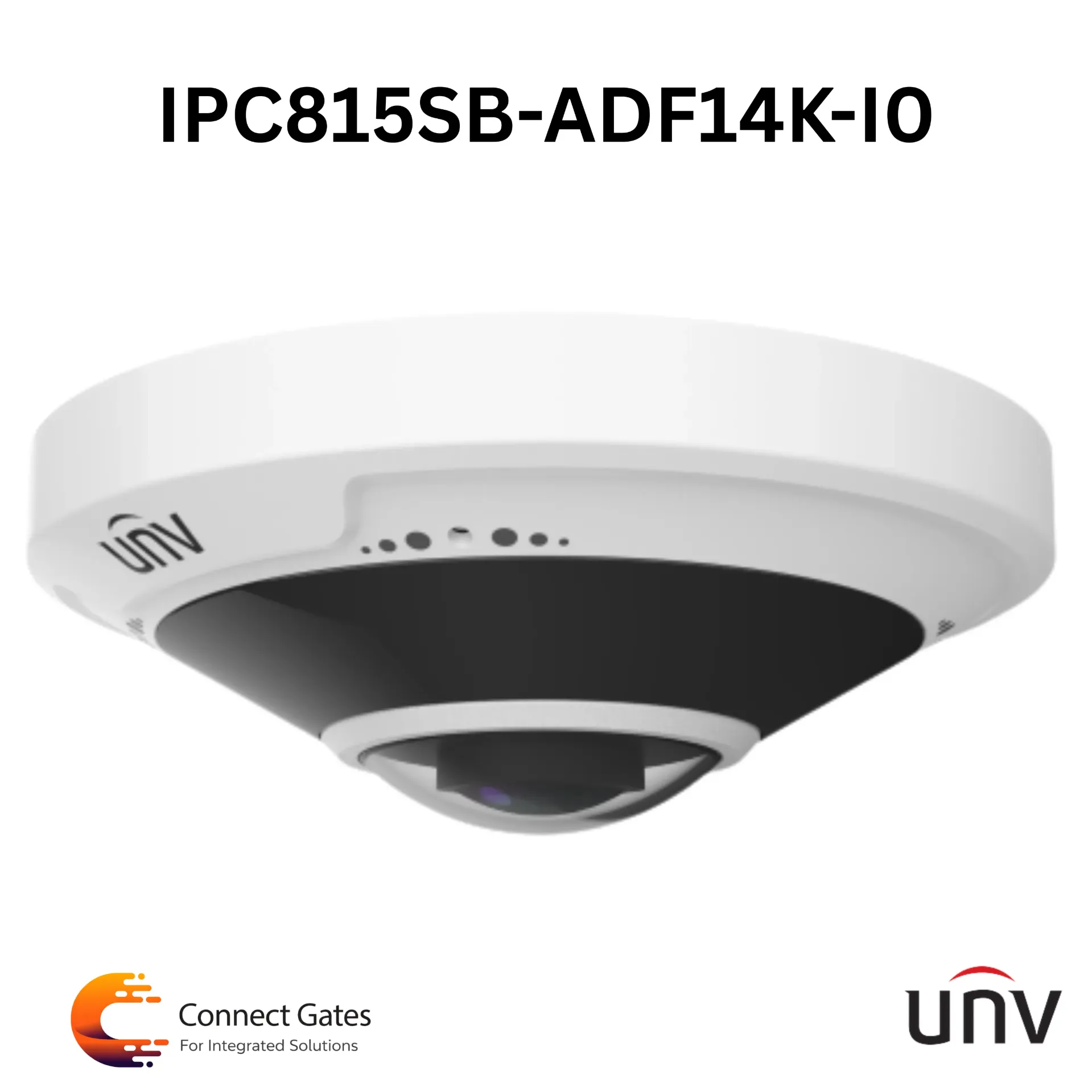 Uniview UV-IPC815SB-ADF14K-I0 – 5MP Fisheye IP Camera