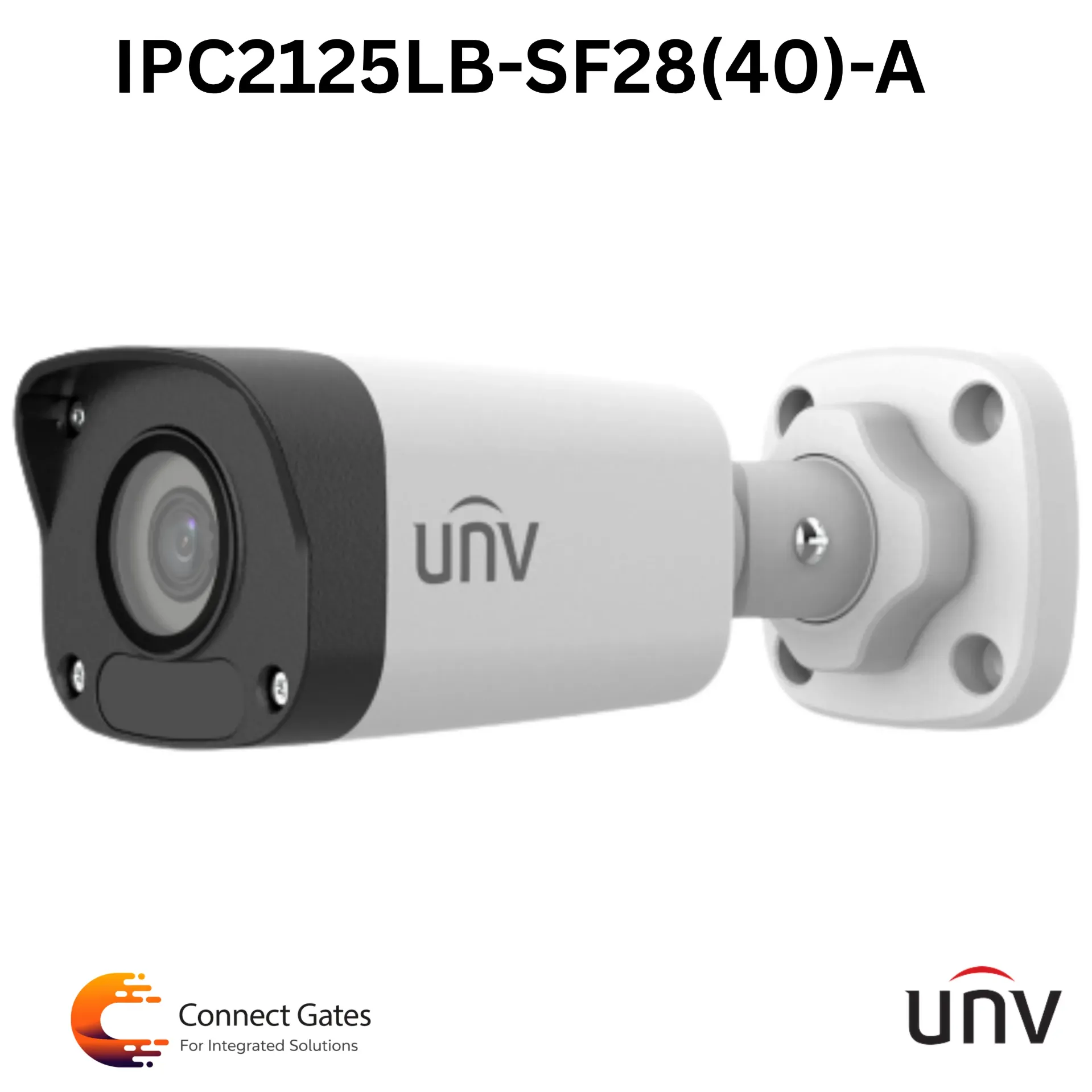 [IPC2125LB-SF40-A] UNV IPC2125LB-SF28(40)-A – 5MP IP Bullet Camera, IR 30m, IP67