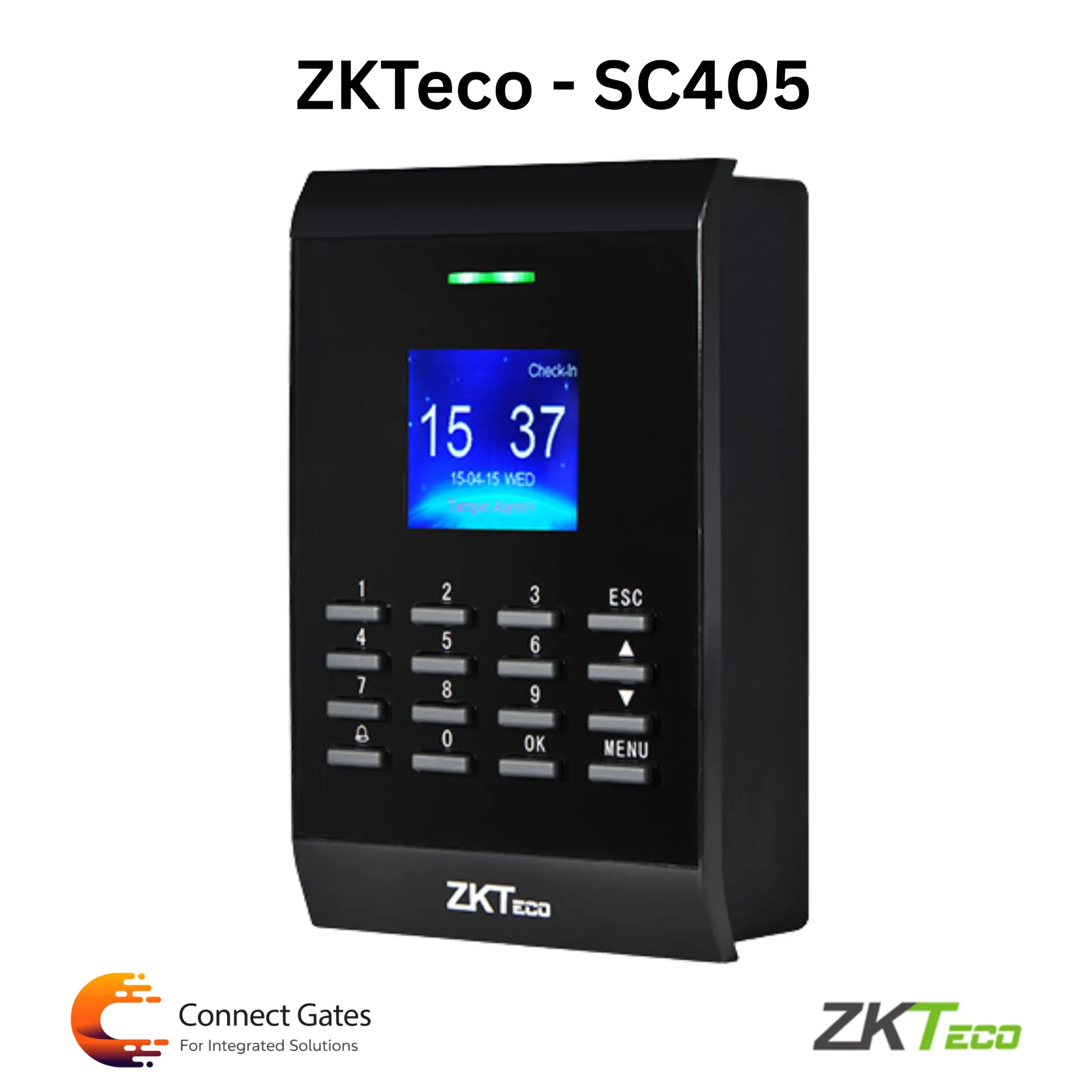 ZKTeco SC405 – RFID Standalone Access Control Terminal