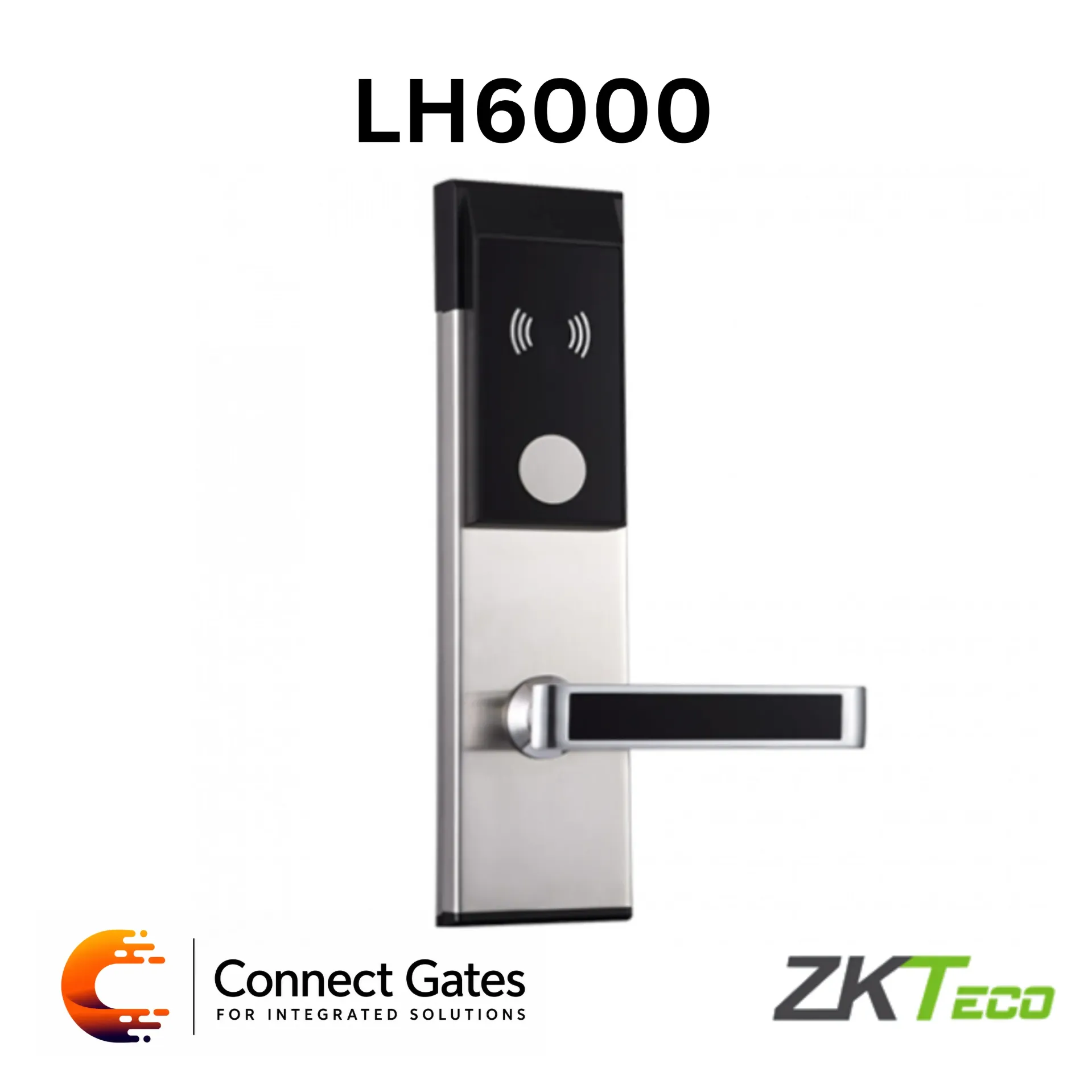 [LH6000] ZKTeco LH6000 – Hotel Door Lock, RFID Card Access, Mifare 13.56MHz, High Quality Design