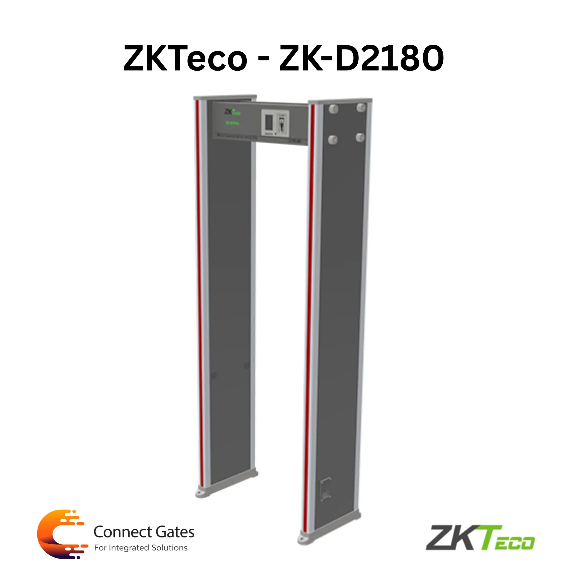[ZK-D2180] ZKTeco ZK-D2180 – 18 Zone Walk Through Metal Detector