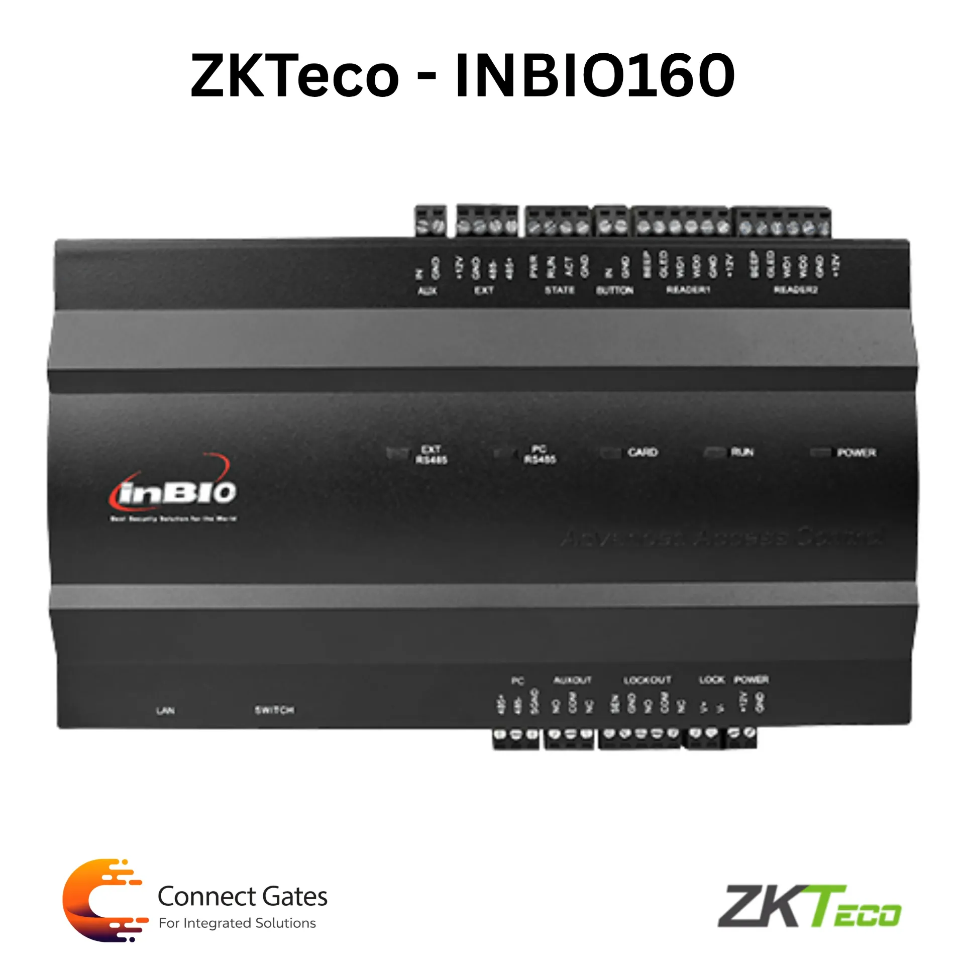 [INBIO-160] ZKTeco InBio160 – 1 Door Biometric Access Control Panel