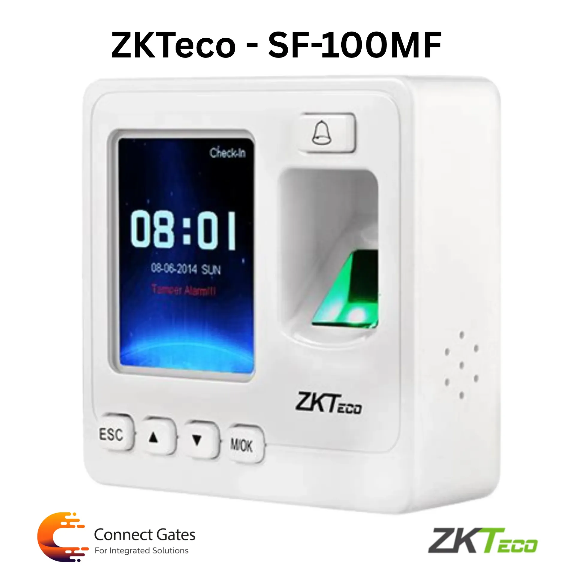 [SF100-MF] ZKTeco SF100-MF – Fingerprint Access Control Terminal