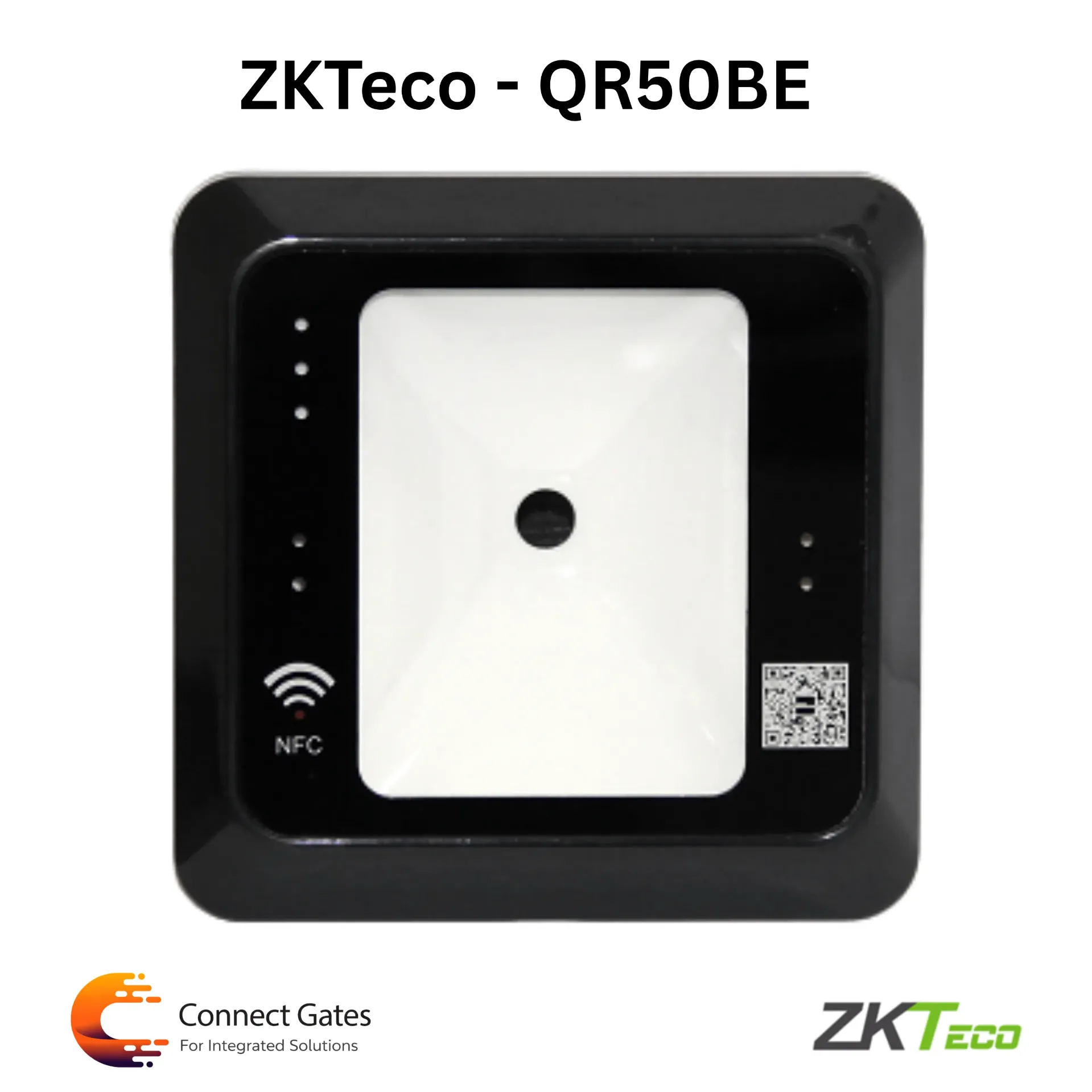 [QR50BE] ZKTeco QR50BE – QR Code & RFID Access Control Reader