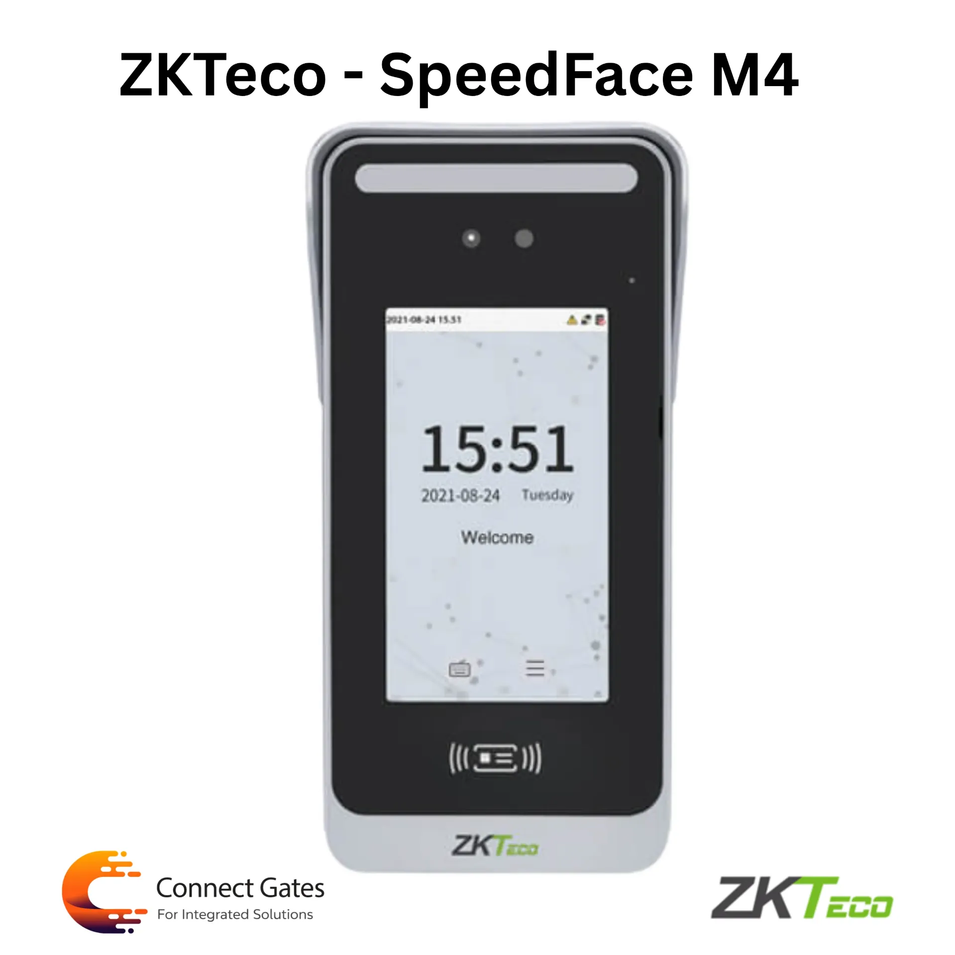 ZKTeco SpeedFace M4 – Outdoor Face & Palm Recognition Access Control Device