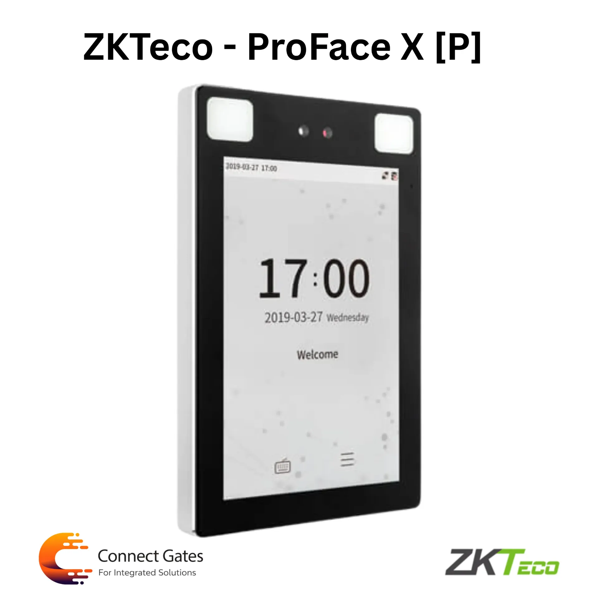 [ProFace X [P]] ZKTeco ProFace X [P] – Enterprise Face & Palm Recognition Access Control Terminal