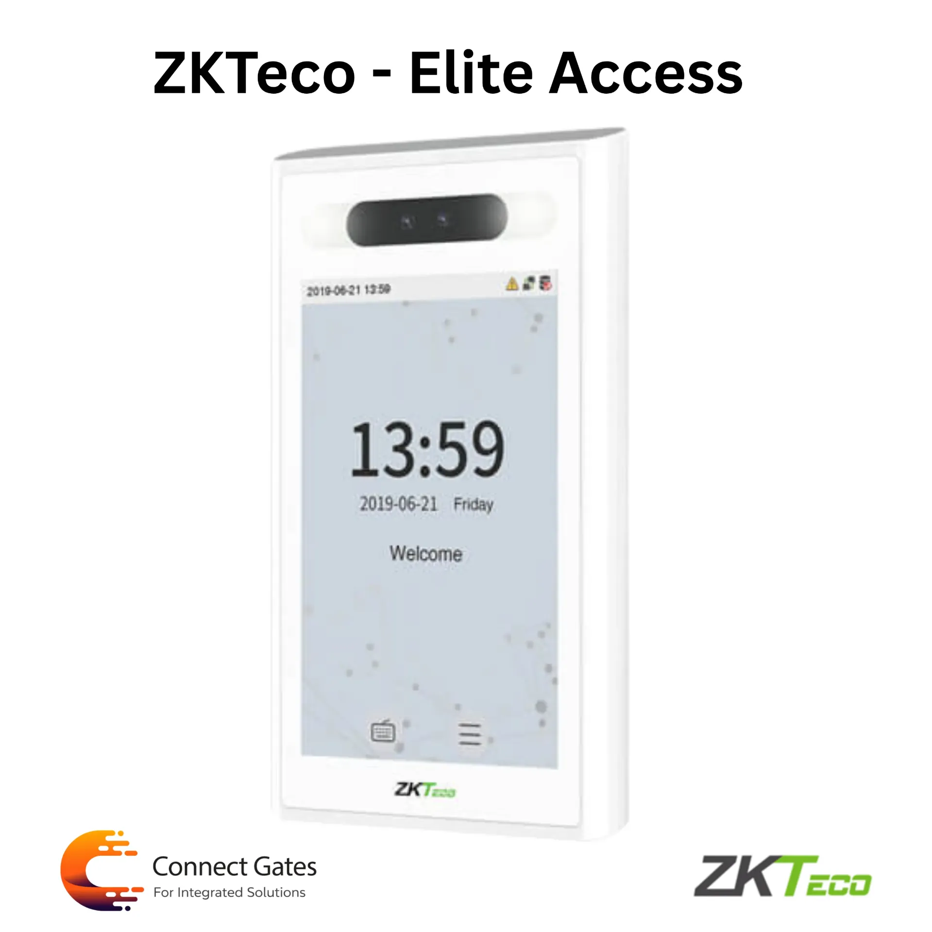 ZKTeco Elite Access – Enterprise Multi-Biometric Access Control Terminal