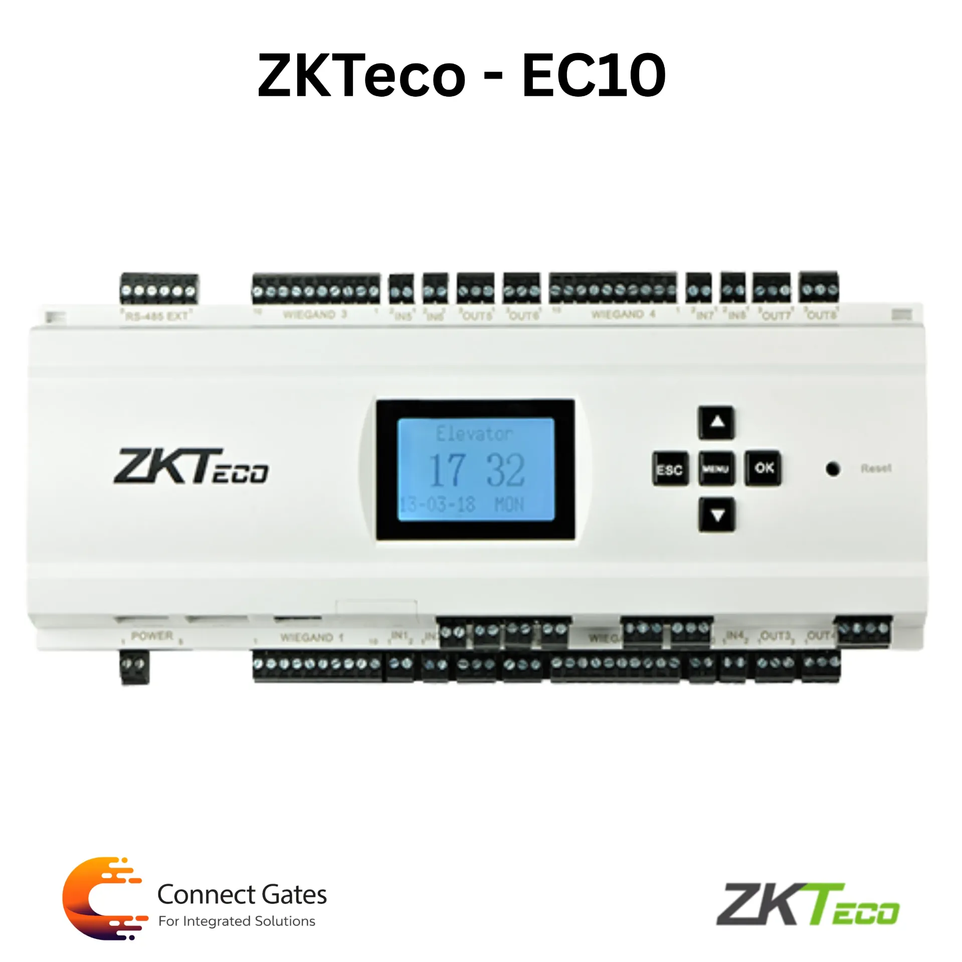 ZKTeco EC10 – Elevator Access Control Panel