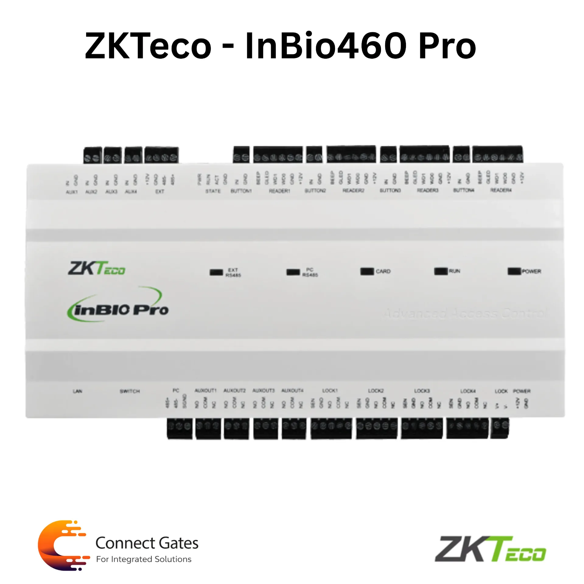 [InBio460 Pro] ZKTeco InBio460 Pro – 4 Door Professional Access Control Panel