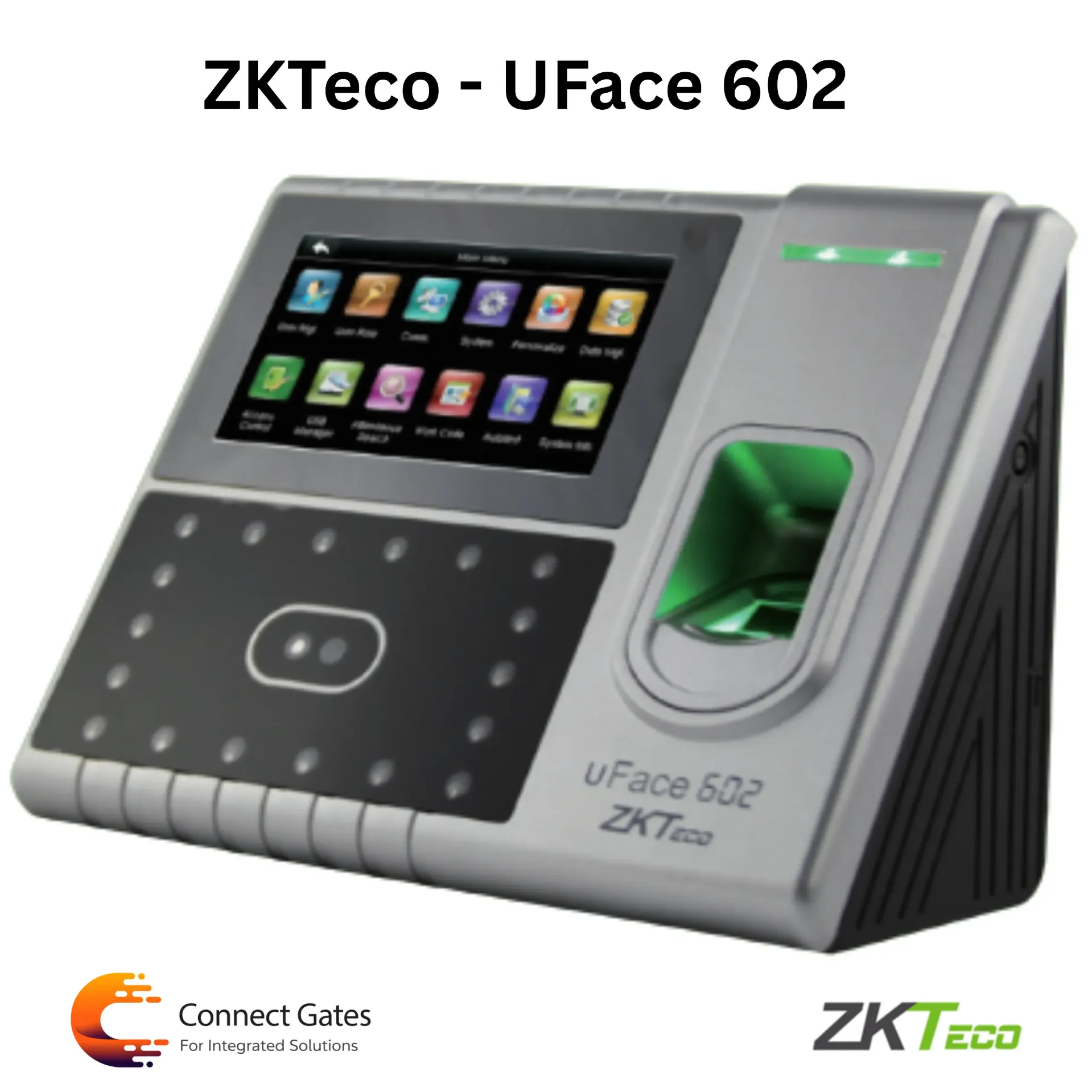 [UFace602] ZKTeco UFace602 – Professional Multi-Biometric Face , Fingerprint & Access control Terminal