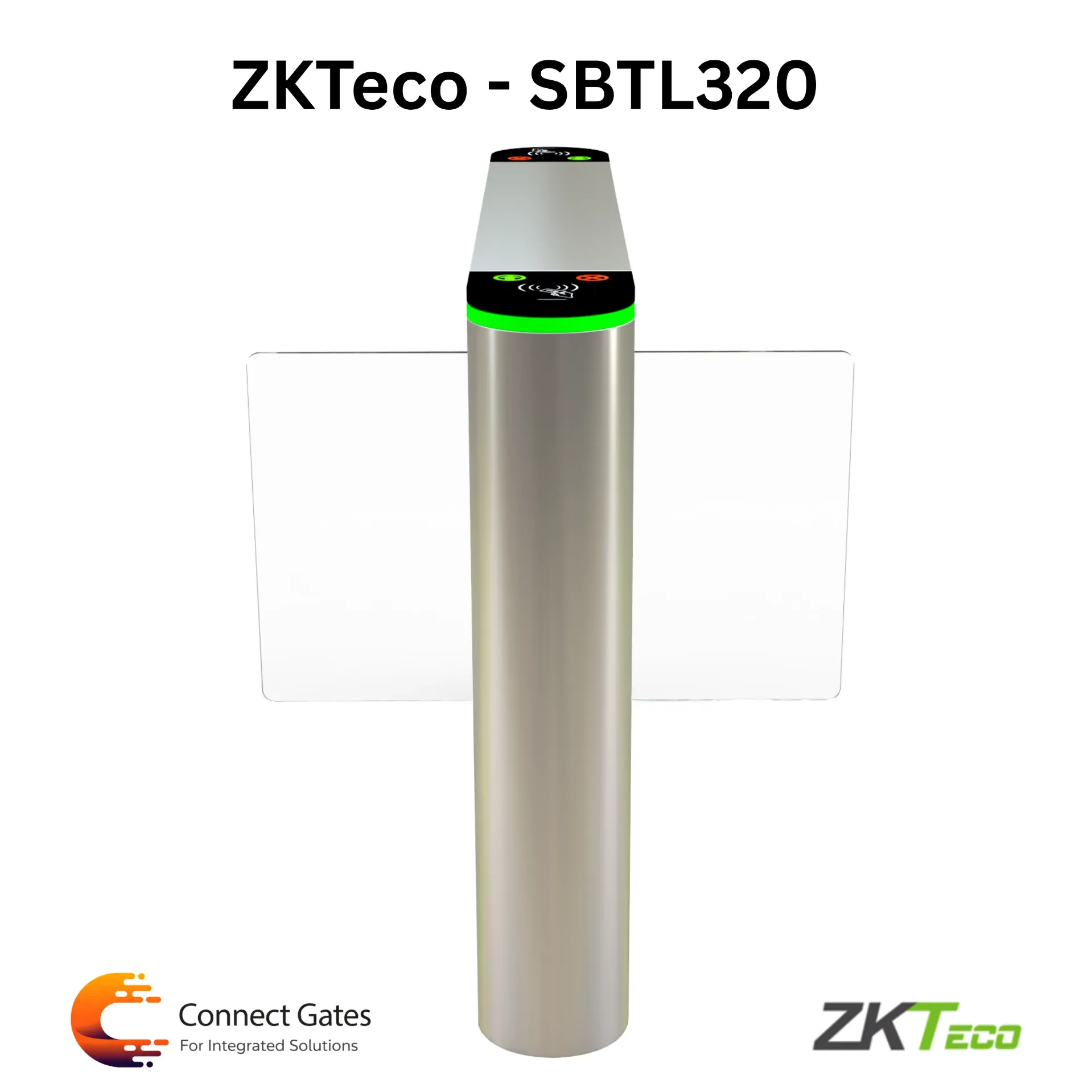 [SBTL320] ZKTeco SBTL320 – Professional Swing Barrier Turnstile for Additional Lane Expansion