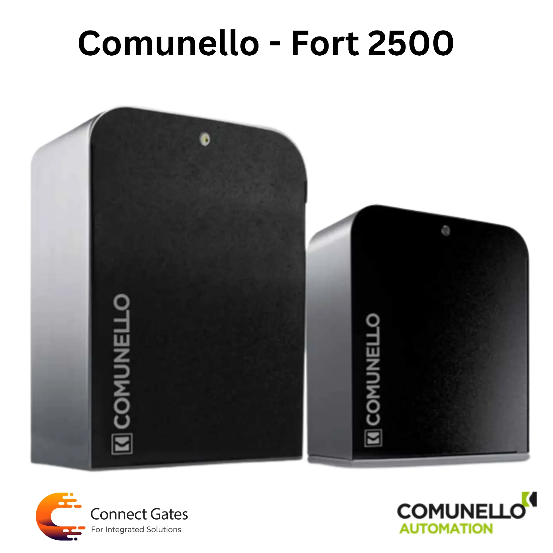 [FORT 2500] Comunello FORT 2500 – Heavy Duty Sliding Gate Motor for Gates up to 2500 KG