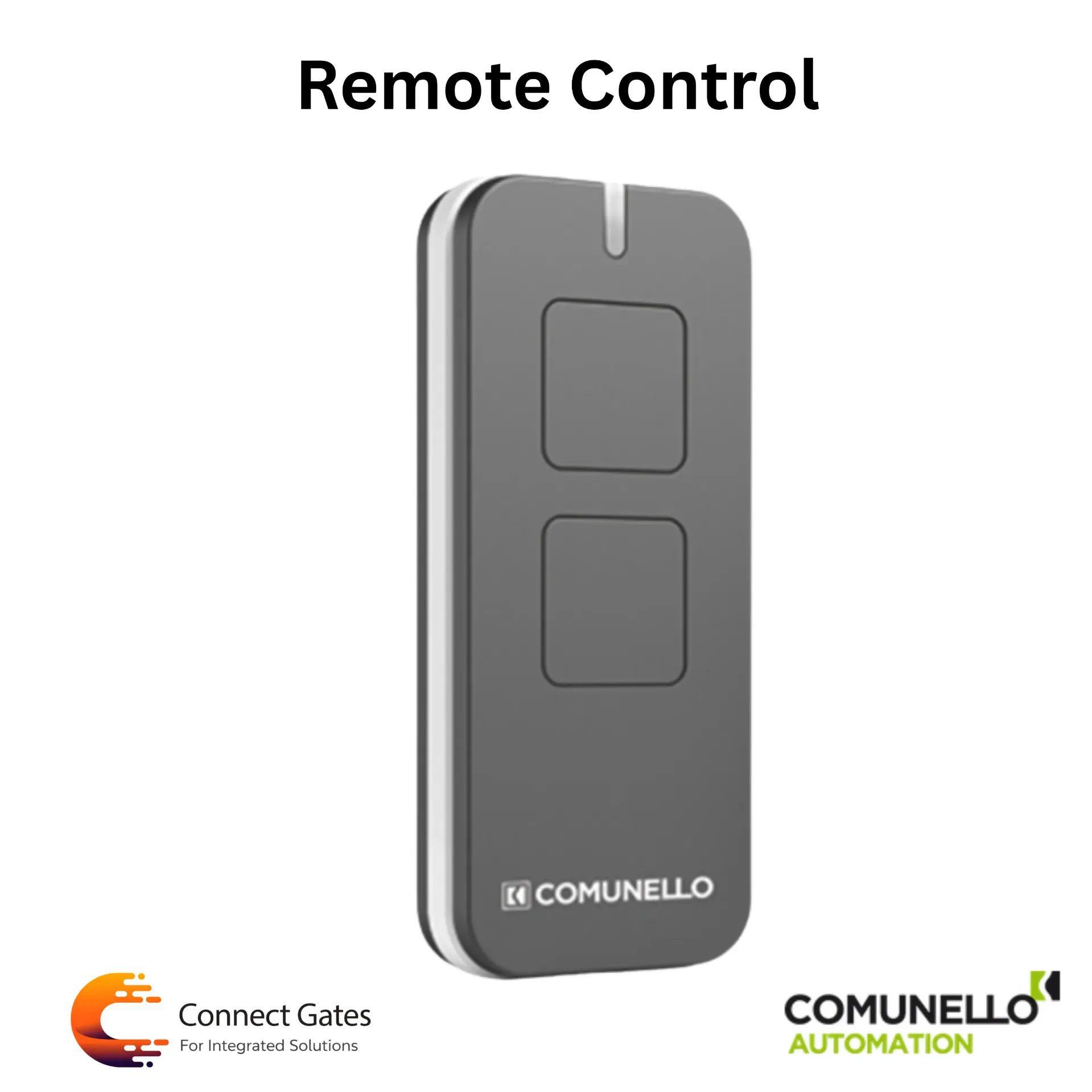 [Comunello Remote Control] Comunello Victor 2-Channel Remote Control – Rolling Code Gate & Automation Transmitter