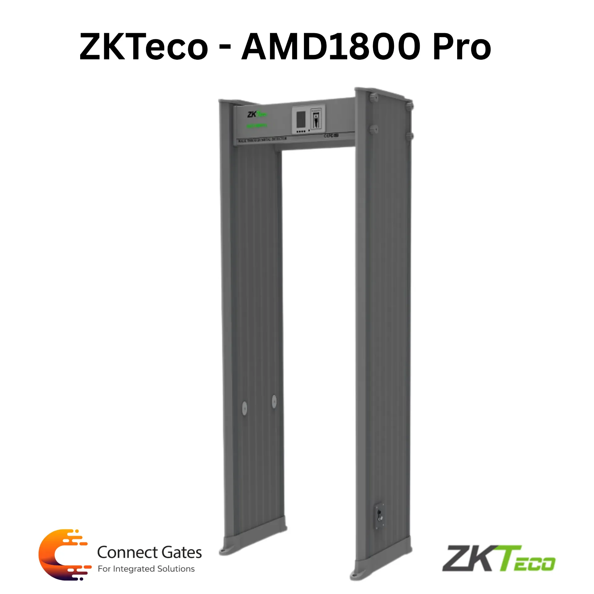 [AMD1800 Pro] ZKTeco AMD1800 Pro – Waterproof 18 Zone Walk Through Metal Detector