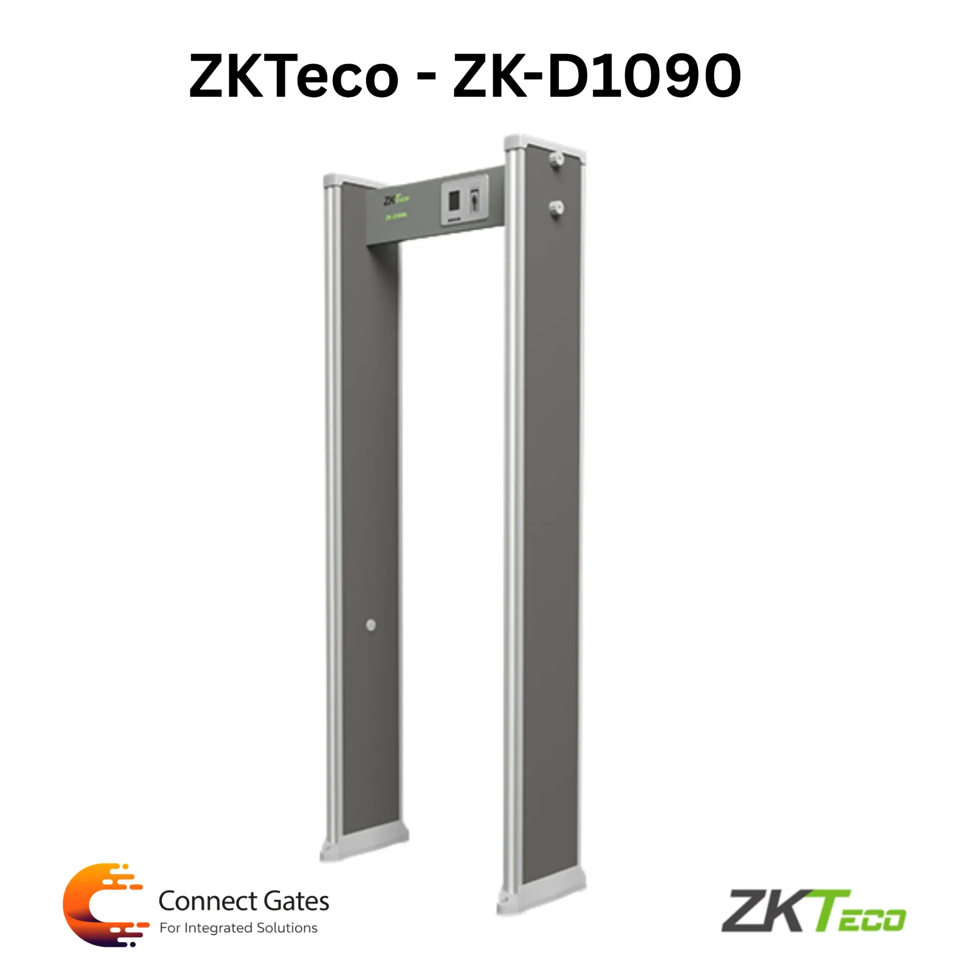 [ZK-D1090] ZKTeco ZK-D1090 – 9 Zone Walk Through Metal Detector