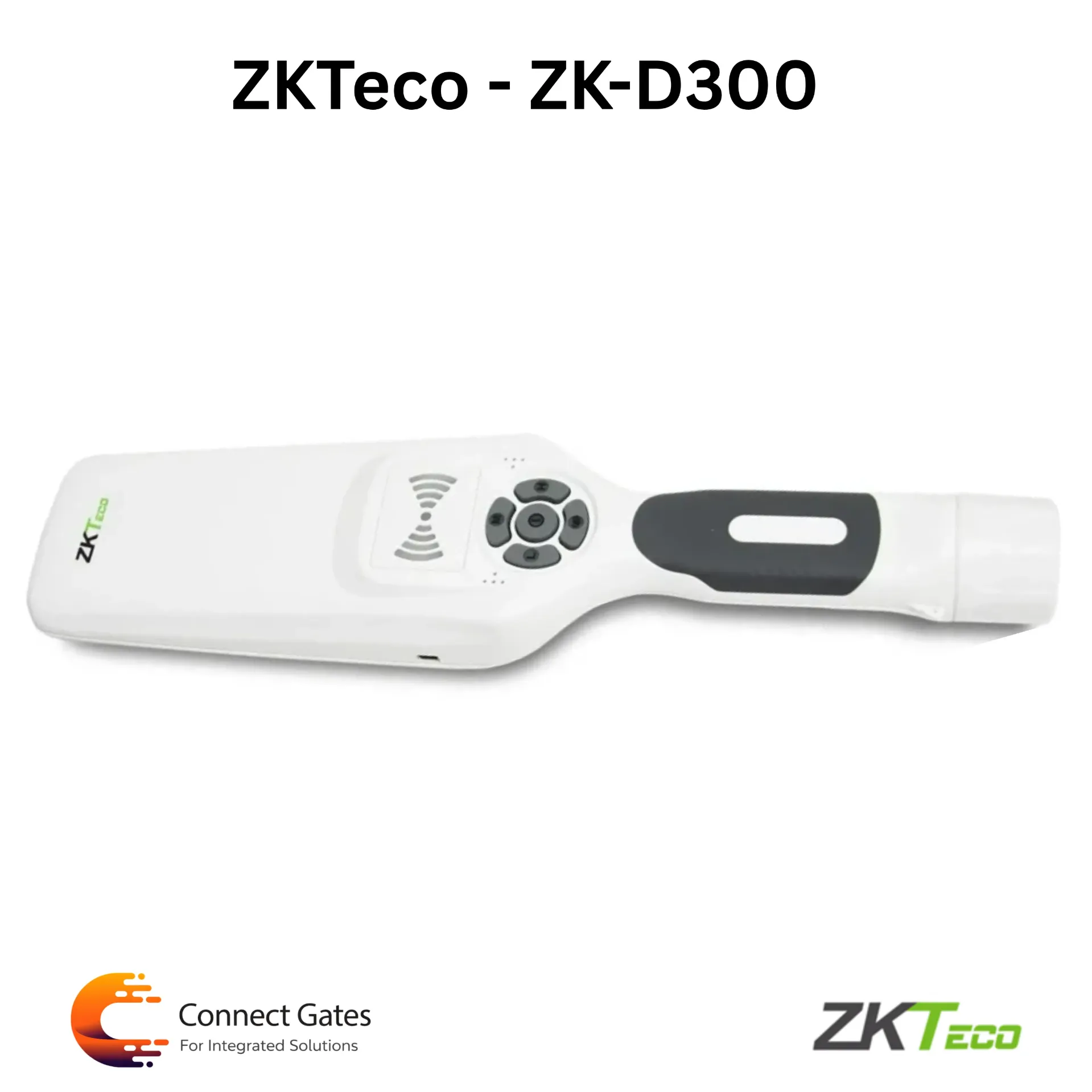 [ZK-D300] ZKTeco ZK-D300 – High Sensitivity Hand Held Metal Detector