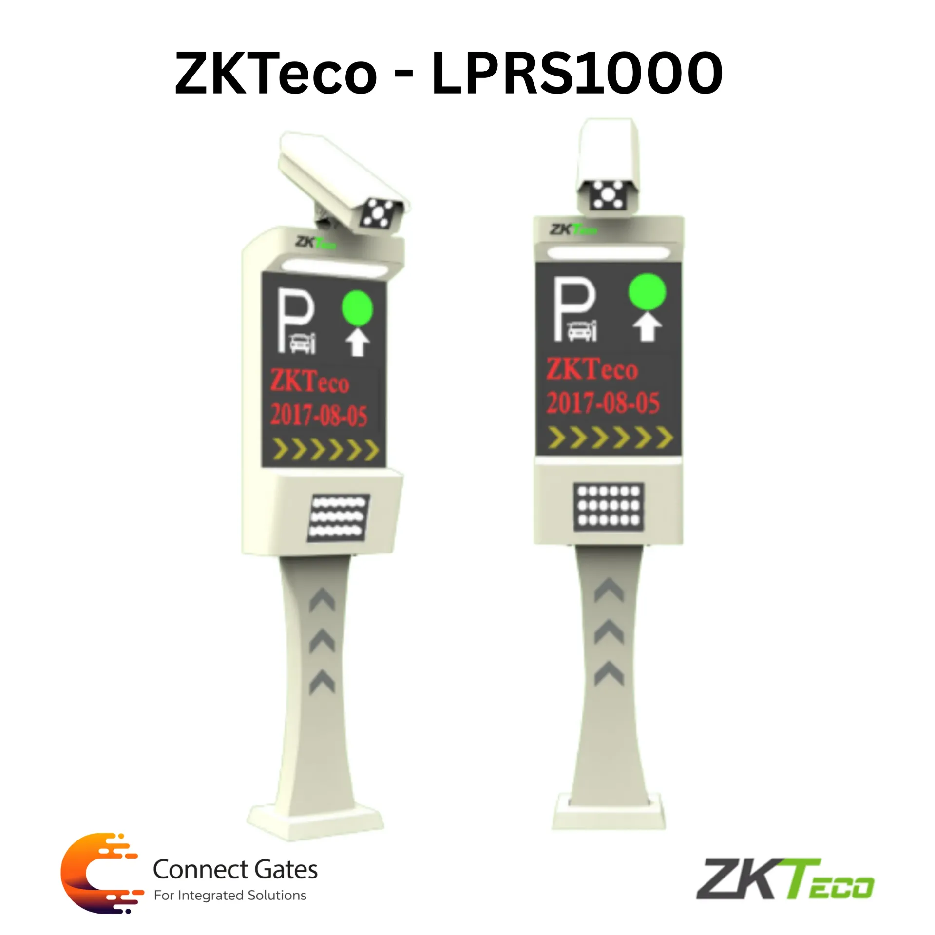 [LPRS1000] ZKTeco LPRS1000 – Integrated License Plate Recognition Parking Management Terminal