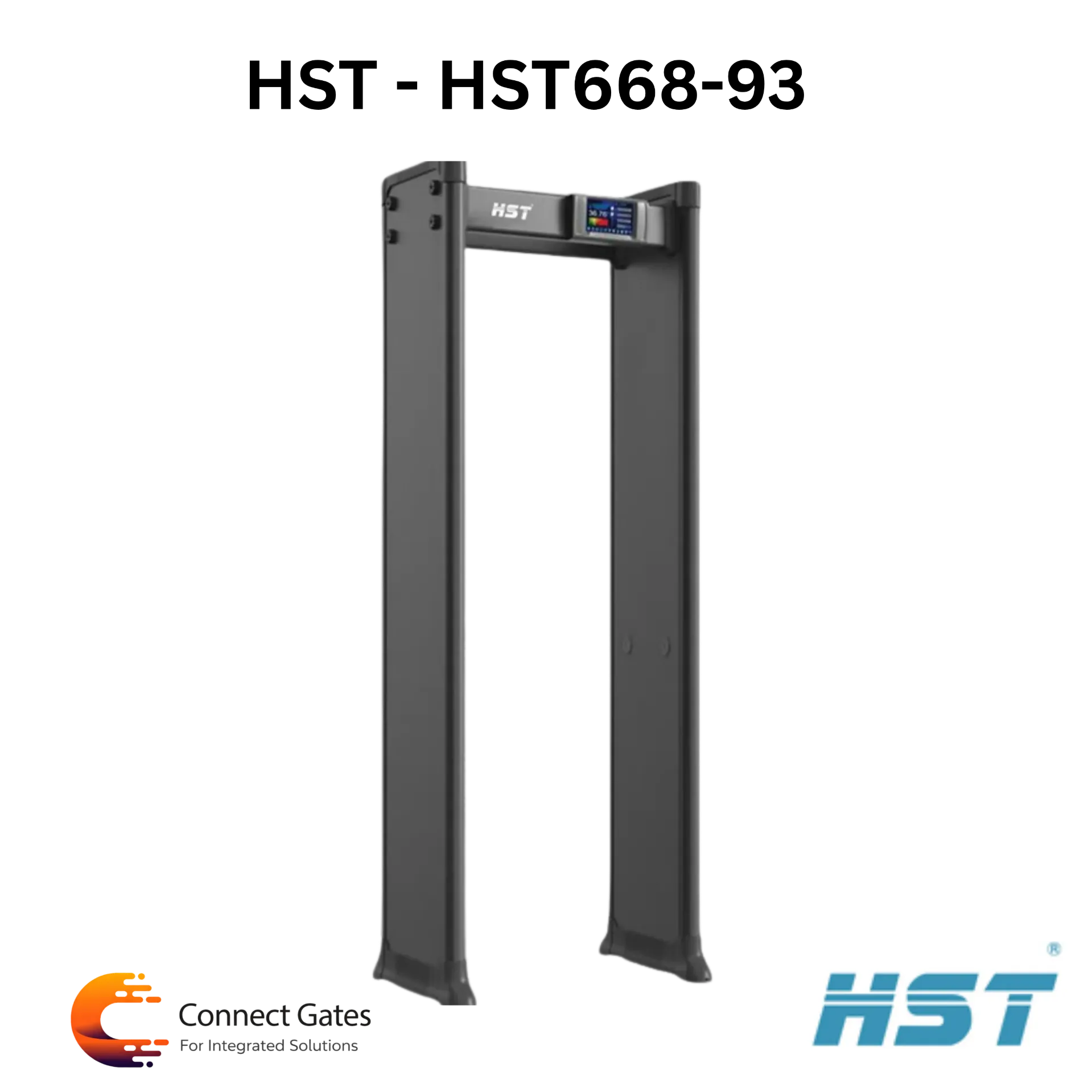 [HST668-93] HST HST668-93 – Walk Through Metal Detector (93 Zones)