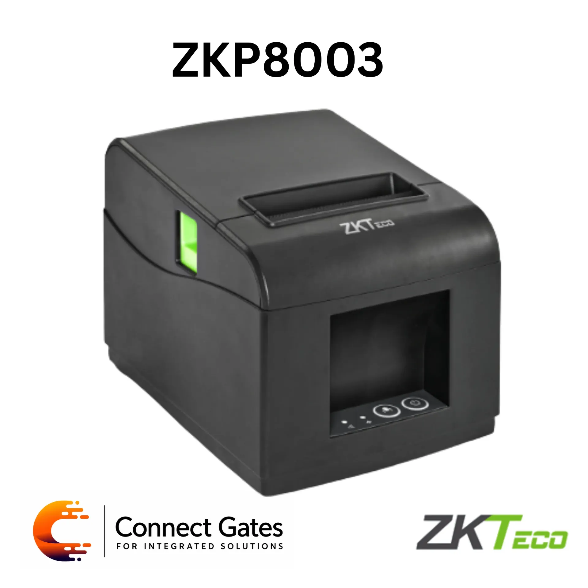 [ZKP8003] ZKTeco ZKP8003 – Thermal Receipt Printer, 80mm Paper, Auto Cutter, USB / LAN Interface, High-Speed Printing