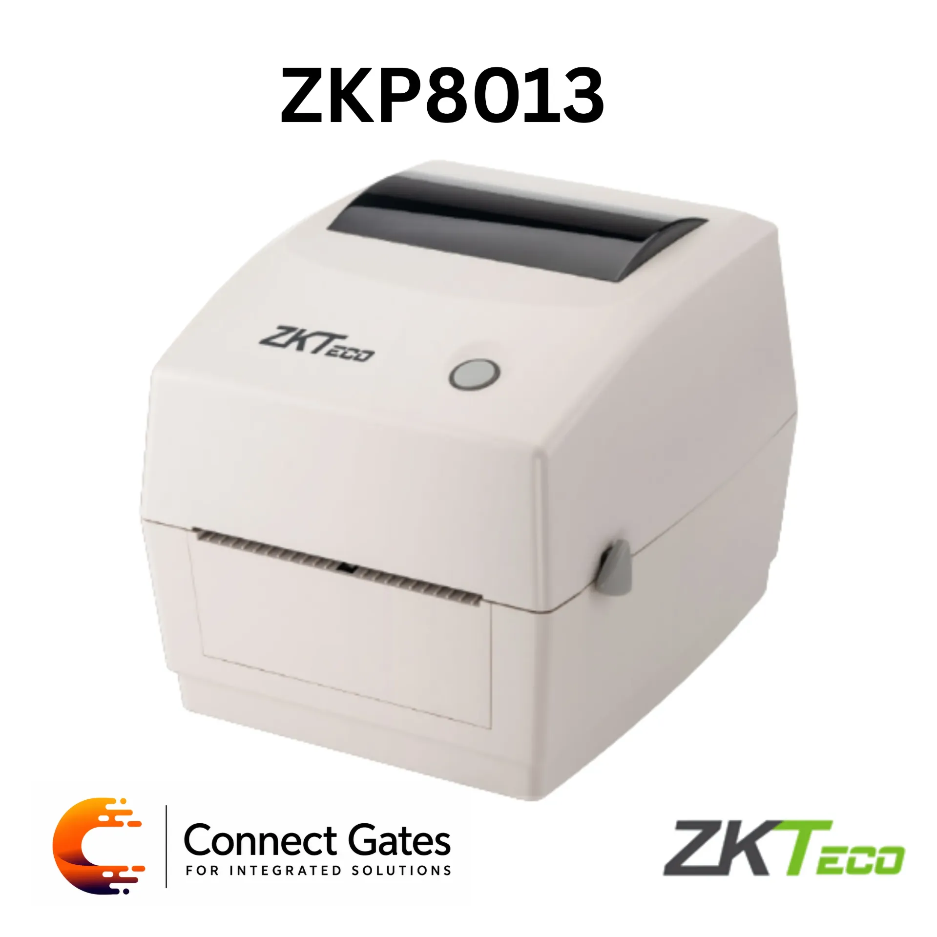 [ZKP8013] ZKTeco ZKP8013 – 4-Inch Thermal Label Printer, 203 DPI, 152mm/s, Multi-Media Support, Industrial Performance