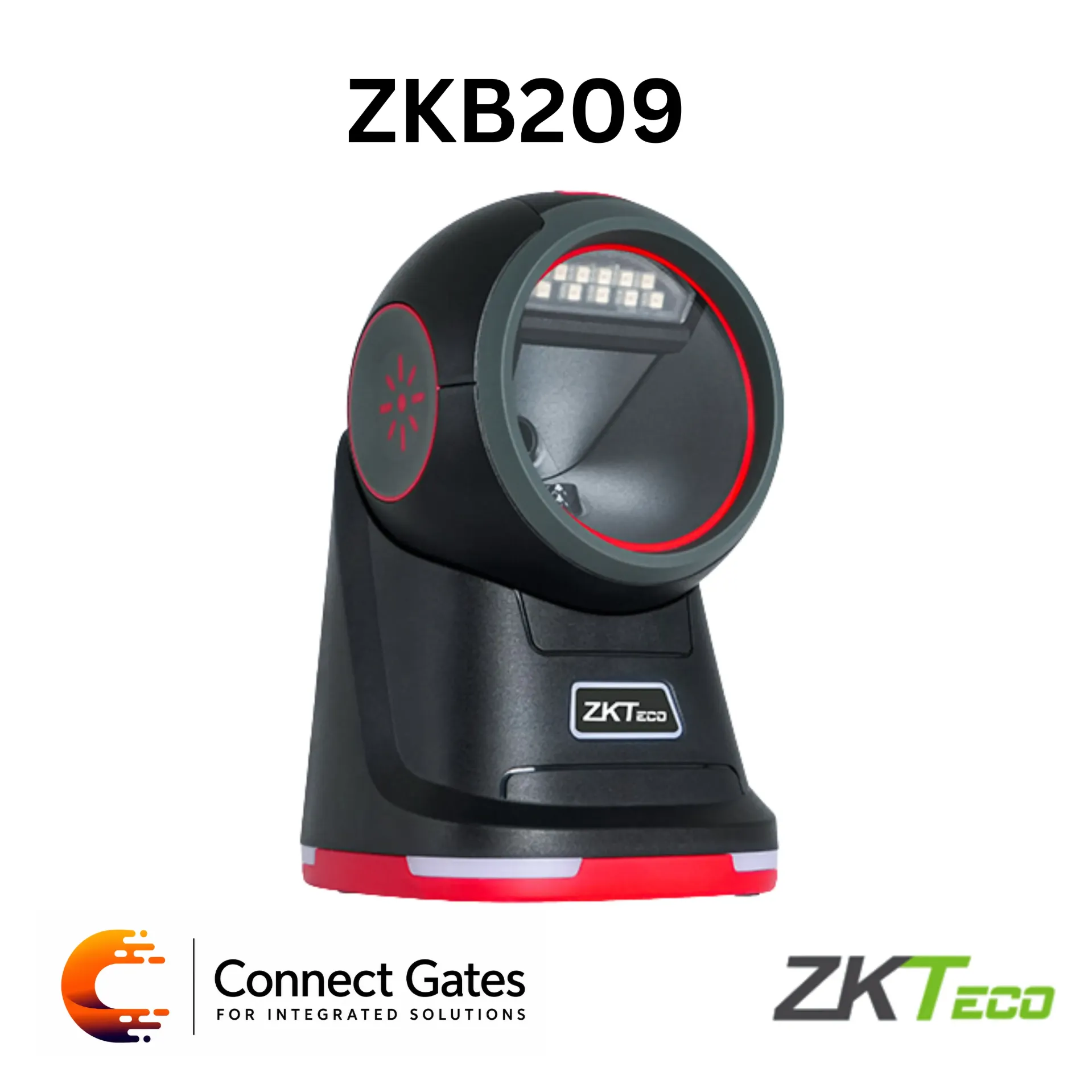 [ZKB209] ZKTeco ZKB209 – 2D Barcode Scanning Platform, Automatic Scan, USB/RS232, High-Speed Image Scanning