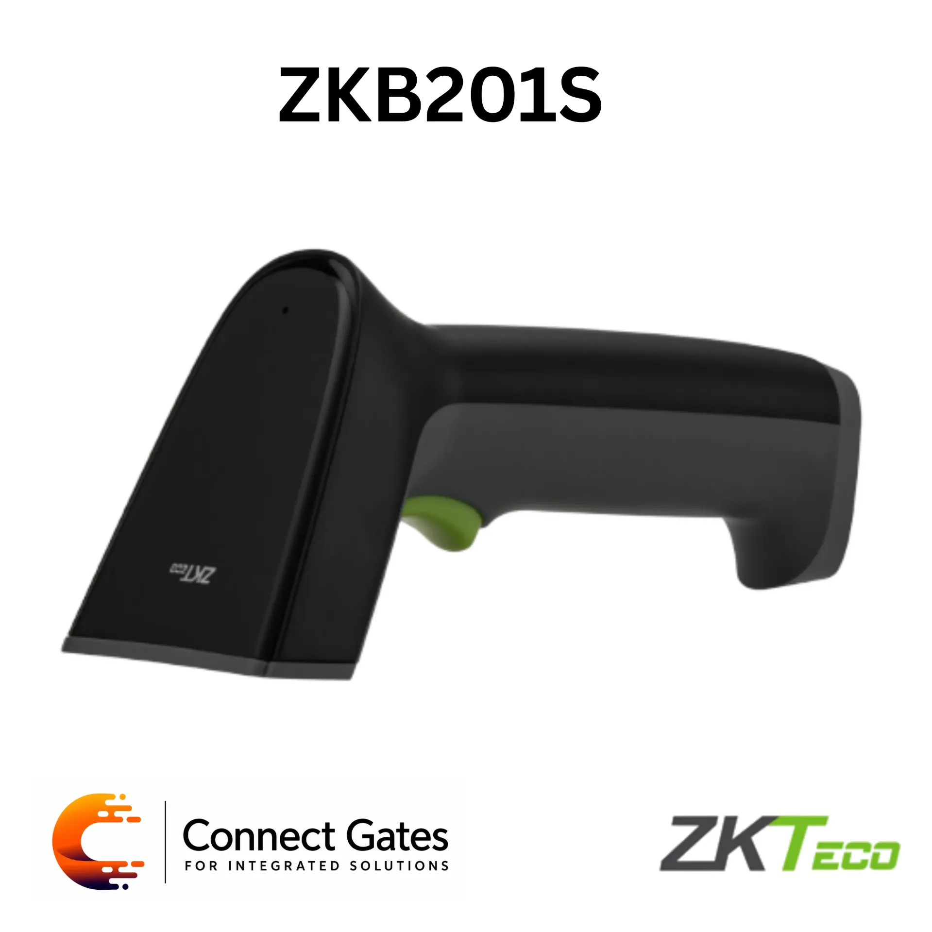 ZKTeco ZKB201S – 2D Image Barcode Scanner, 360° Scanning, USB Interface, High-Performance Decoding