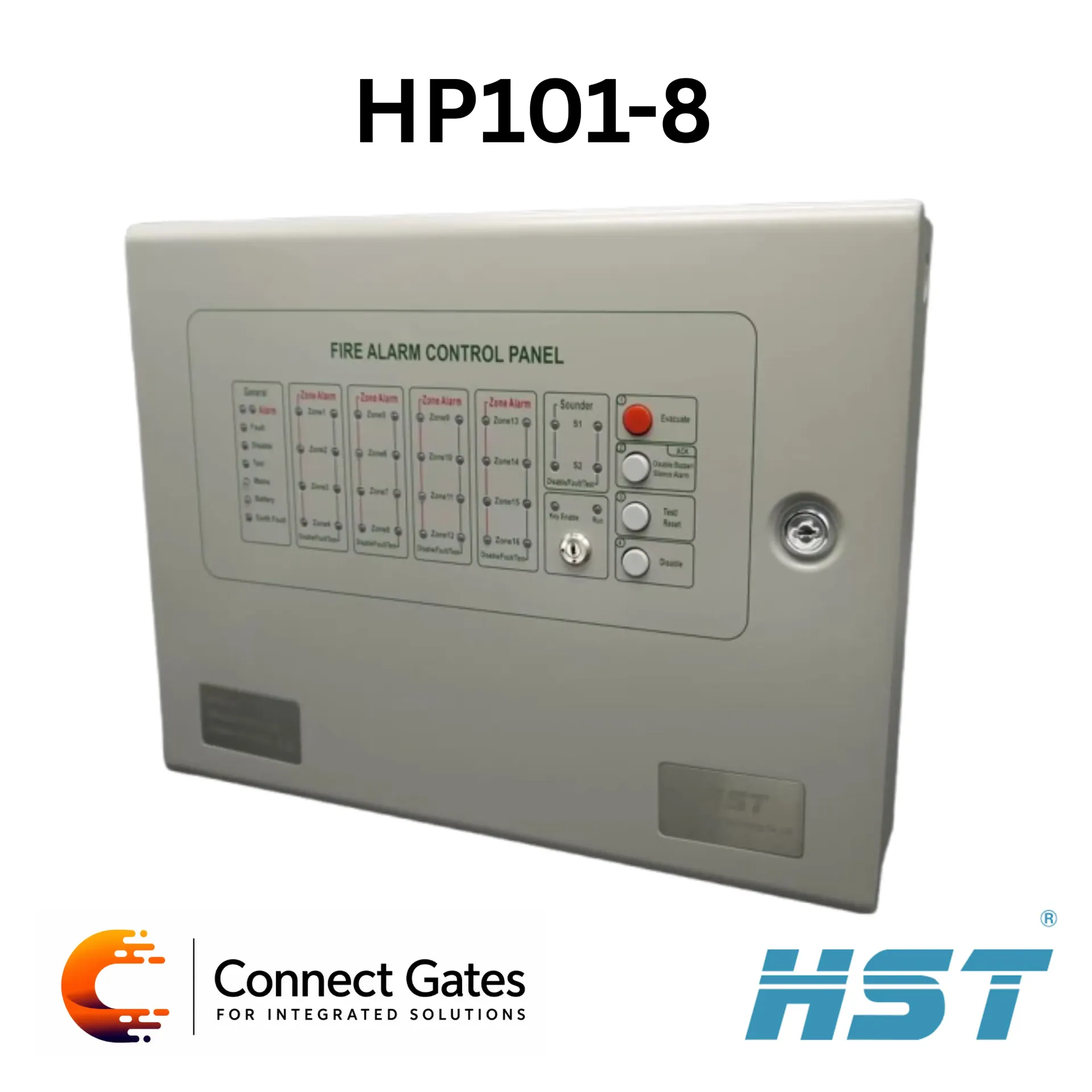 [HP101-8] HST HP101-8 – Conventional Fire Alarm Control Panel